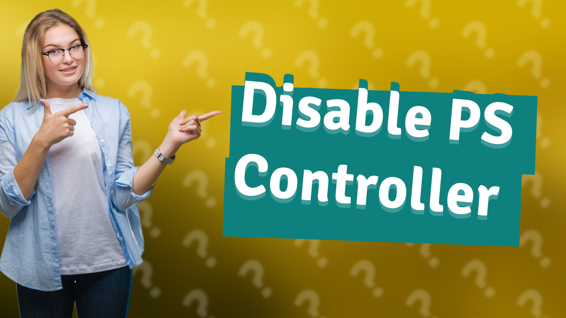 Disable PS Controller