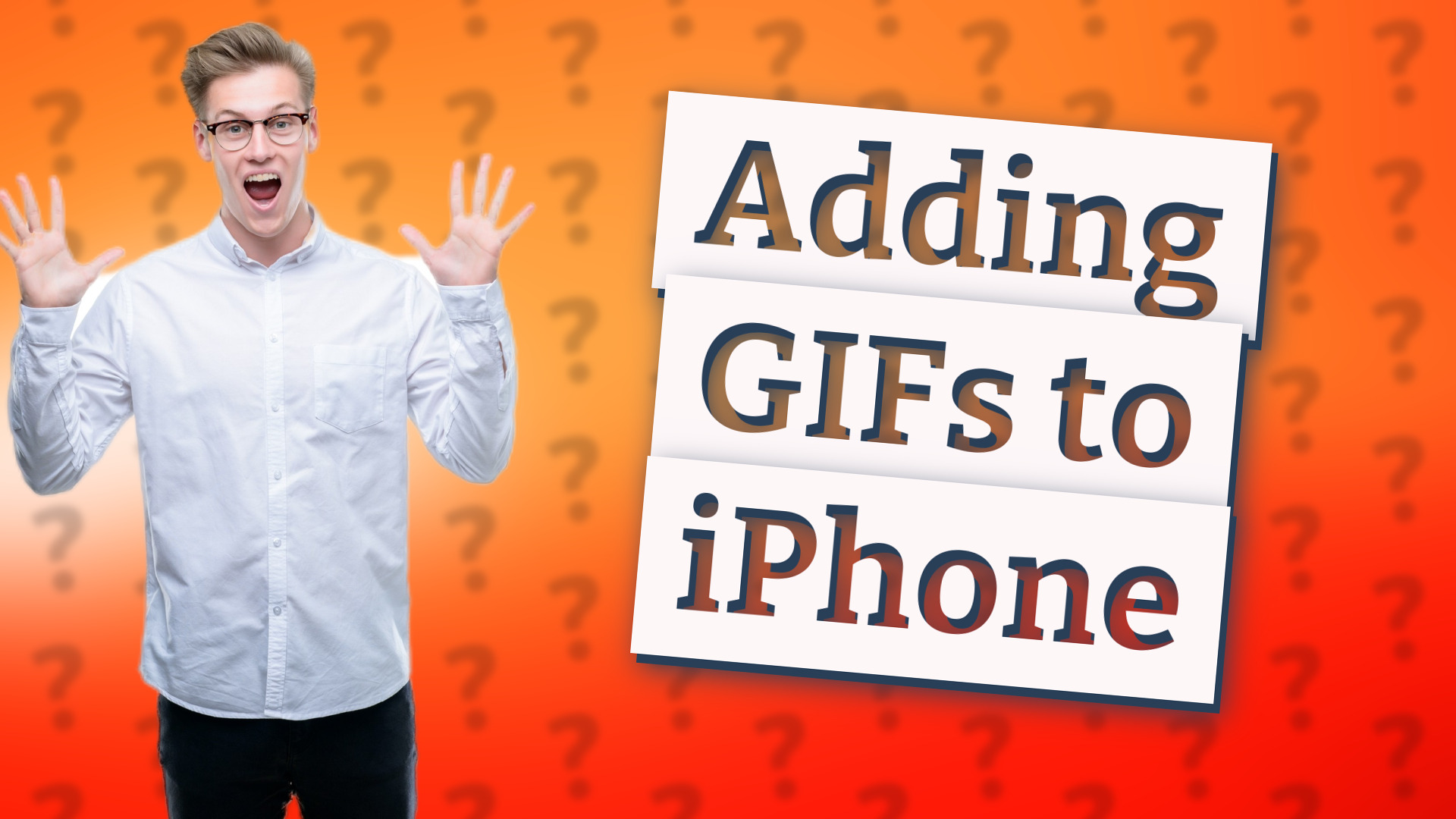 Adding GIFs to iPhone