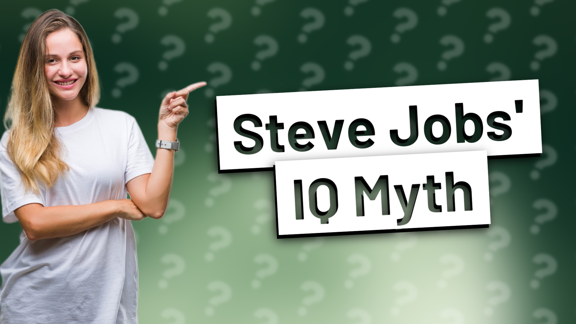 Steve Jobs' IQ Myth