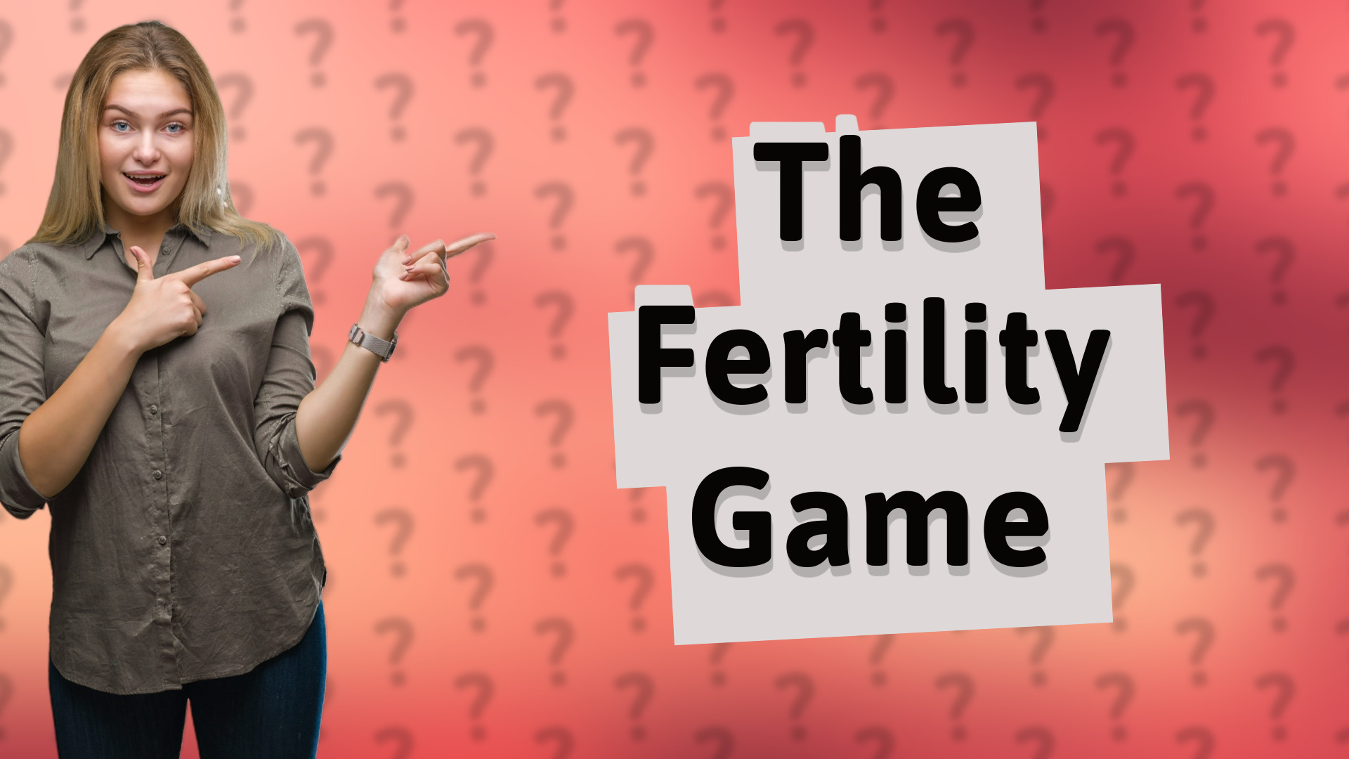 The Fertility Game