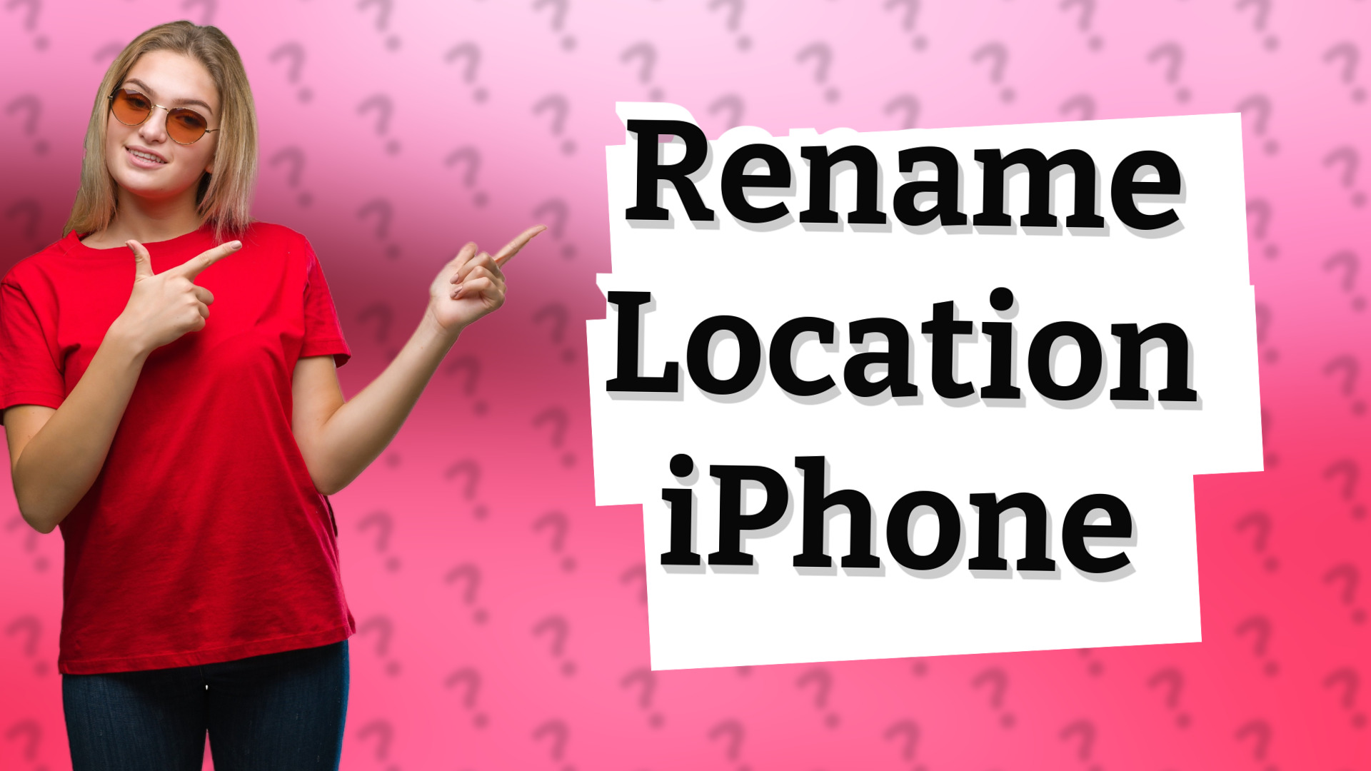 Rename Location iPhone
