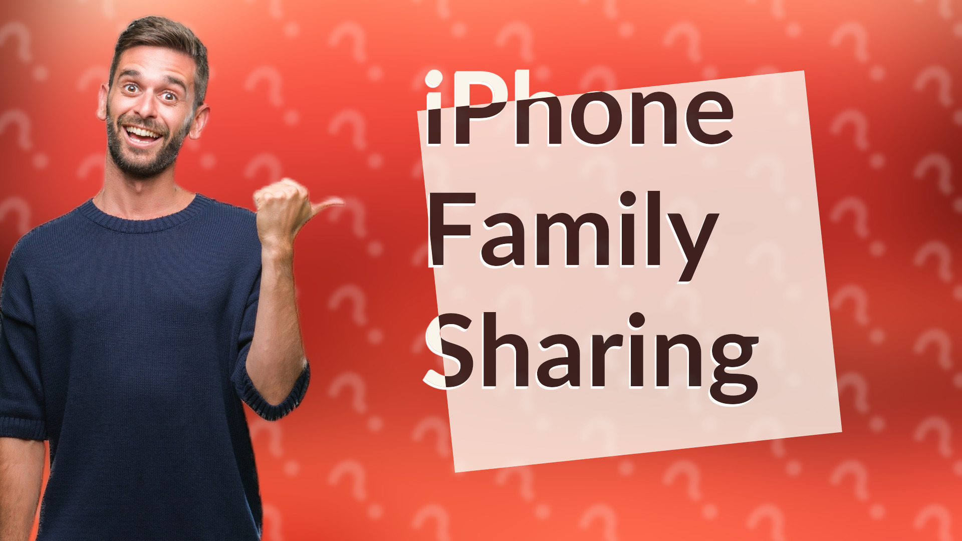 iPhone Family Sharing