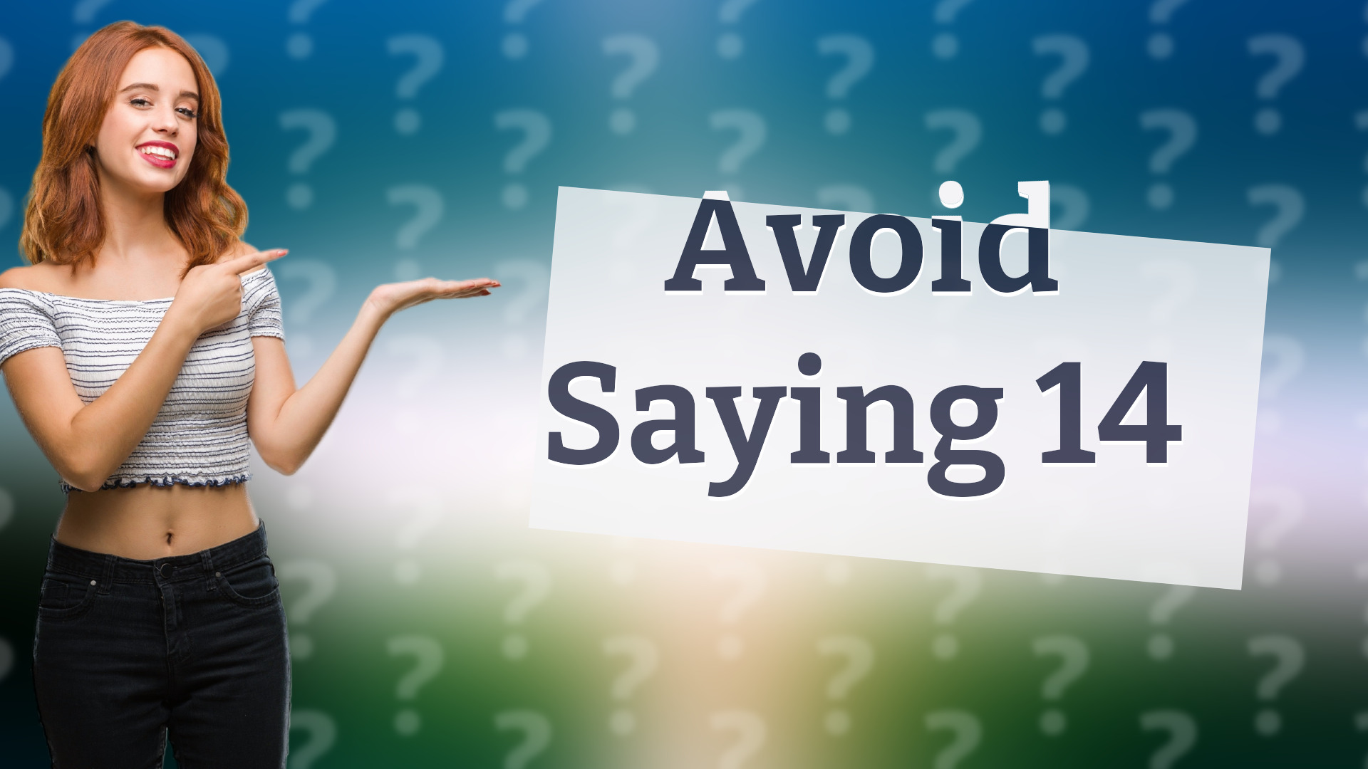 Avoid Saying 14