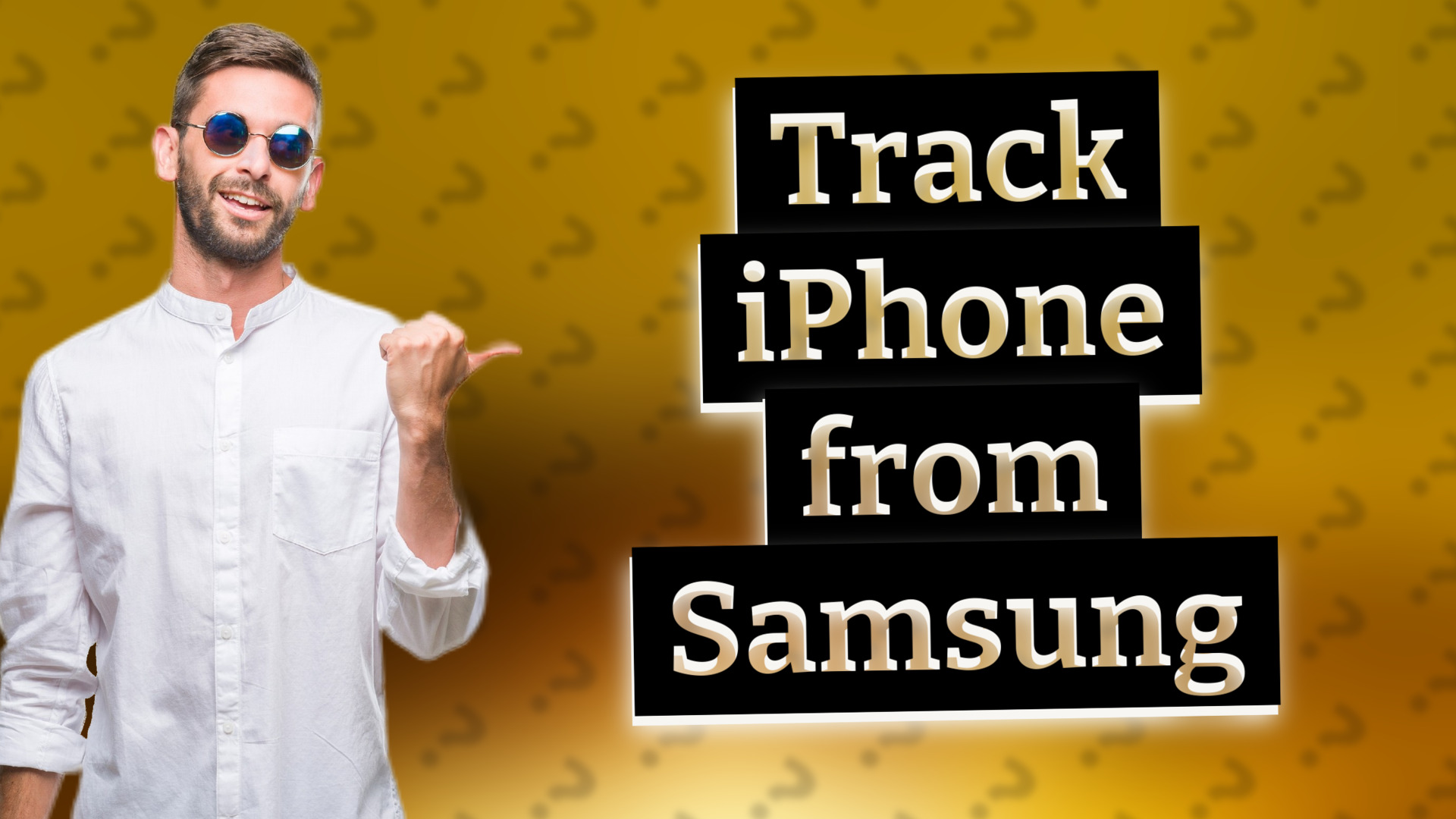 Track iPhone from Samsung