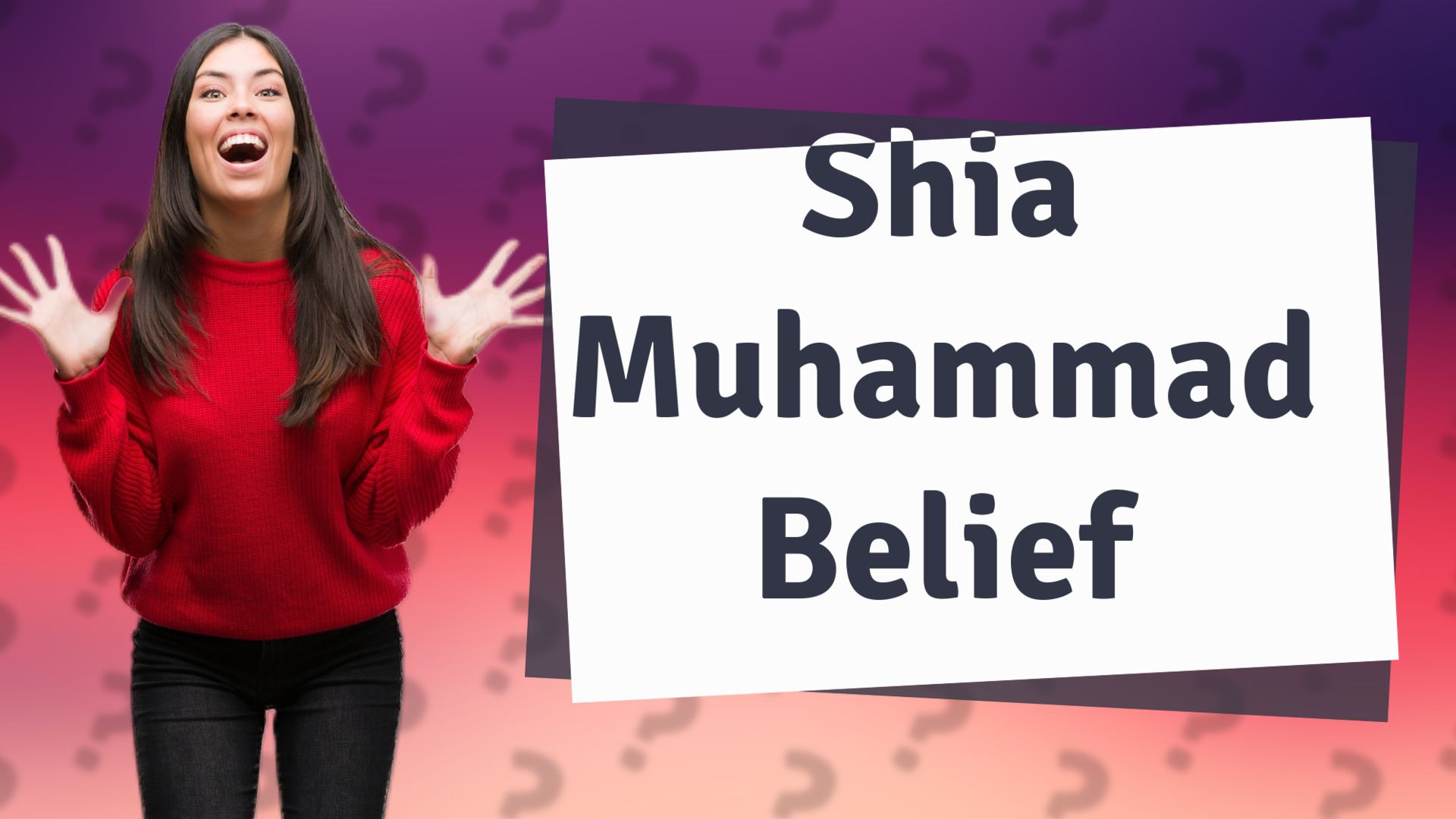 Shia Muhammad Belief