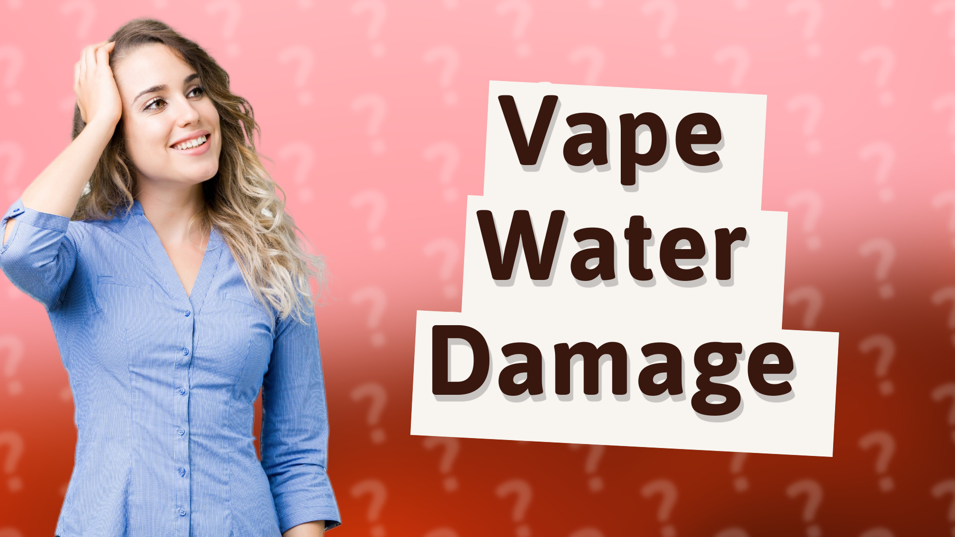 Vape Water Damage