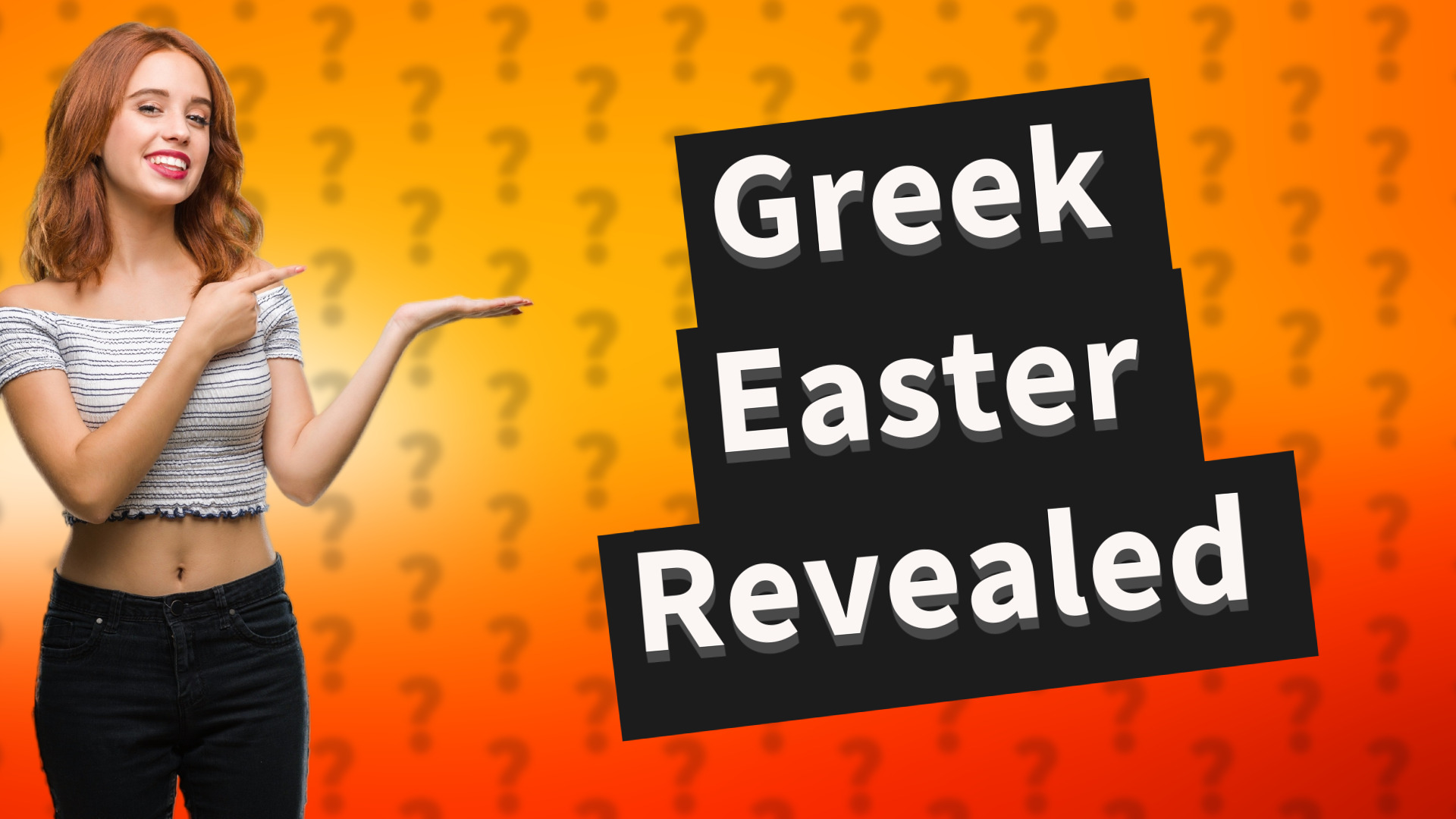 Greek Easter Revealed