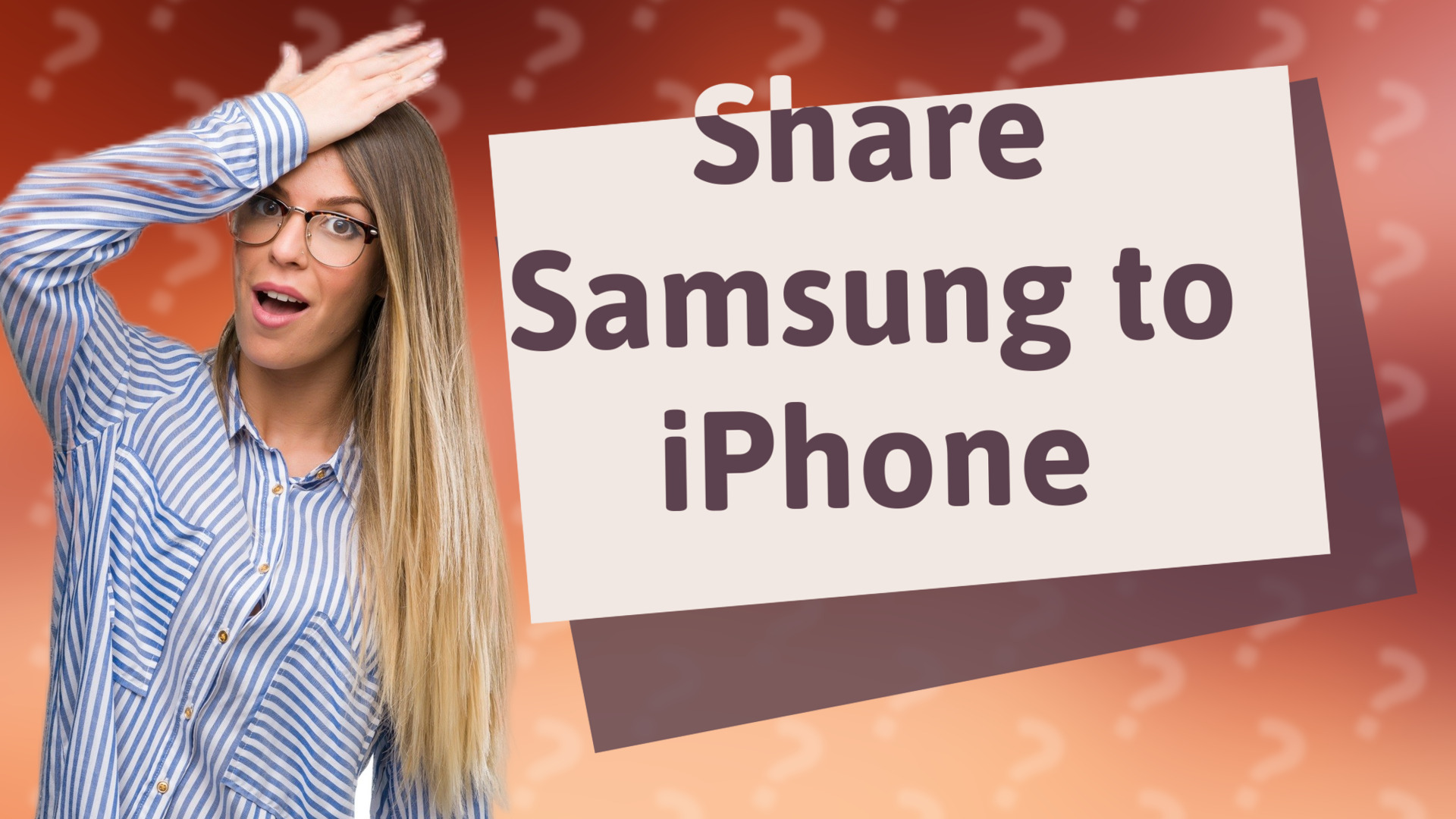 Share Samsung to iPhone