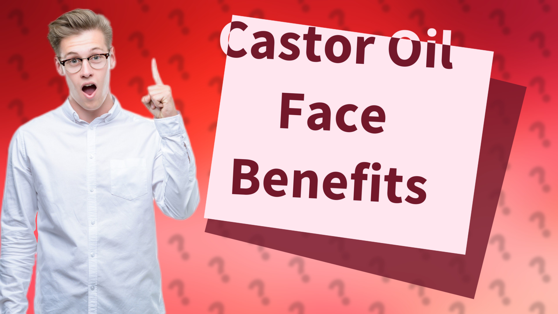 Castor Oil Face Benefits