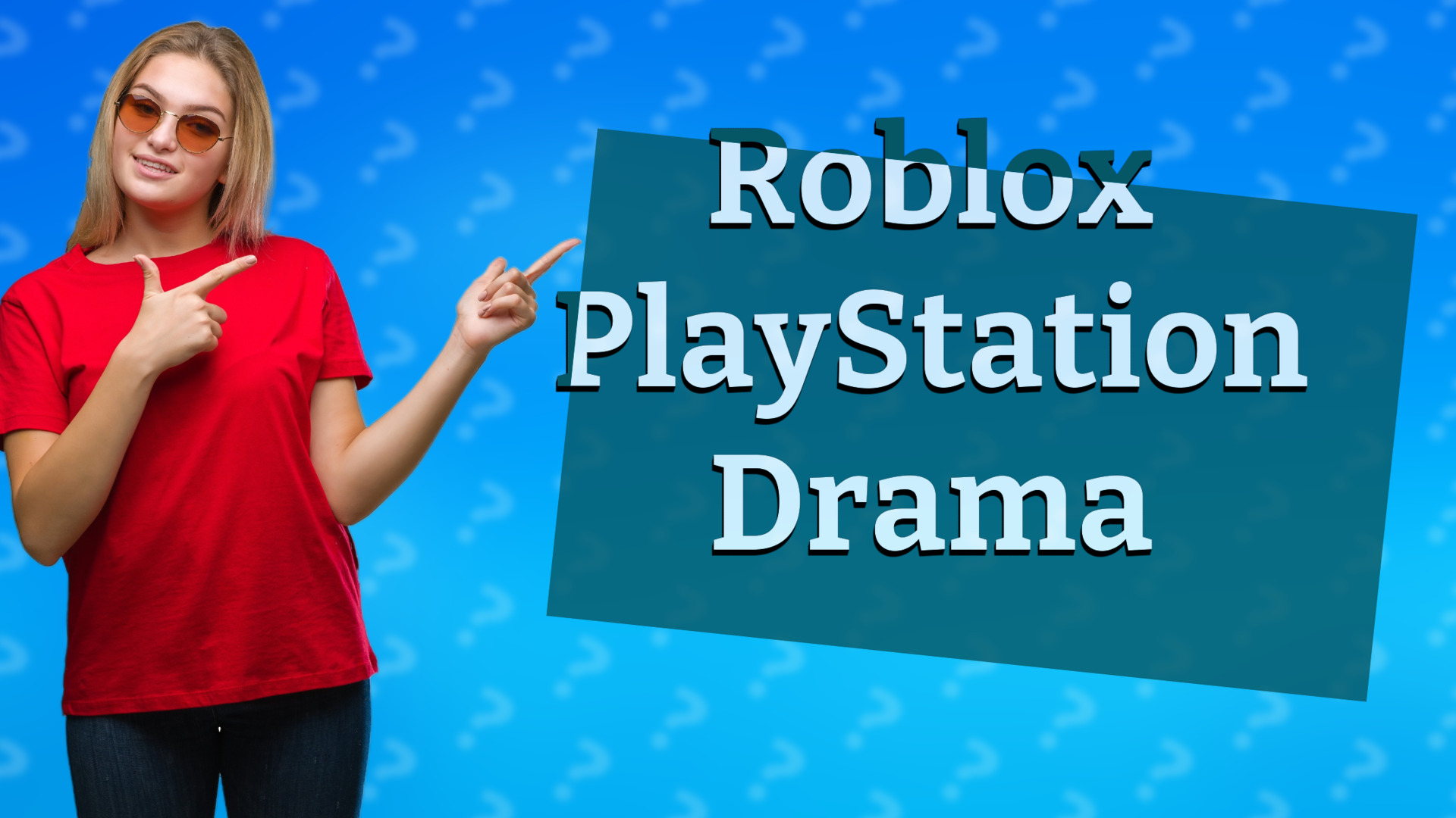 Roblox PlayStation Drama
