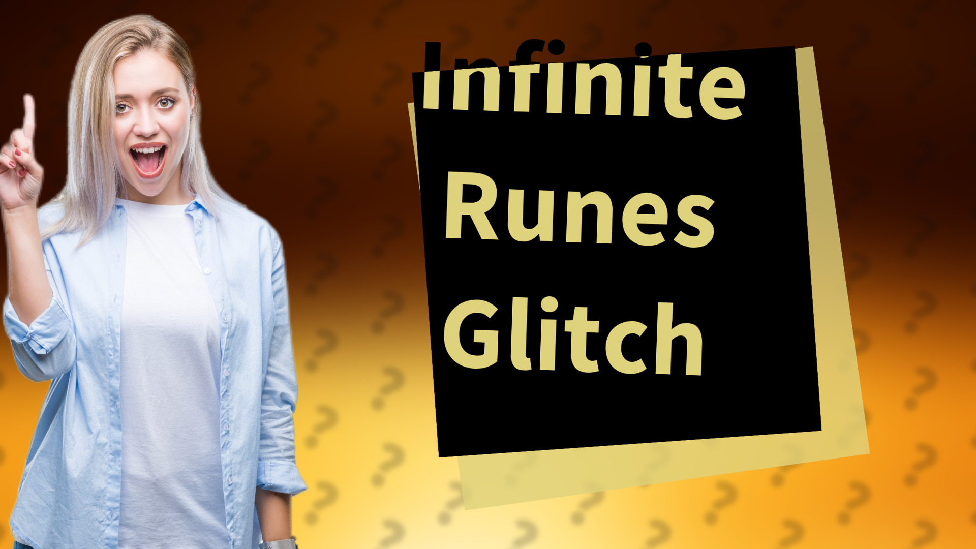 Infinite Runes Glitch