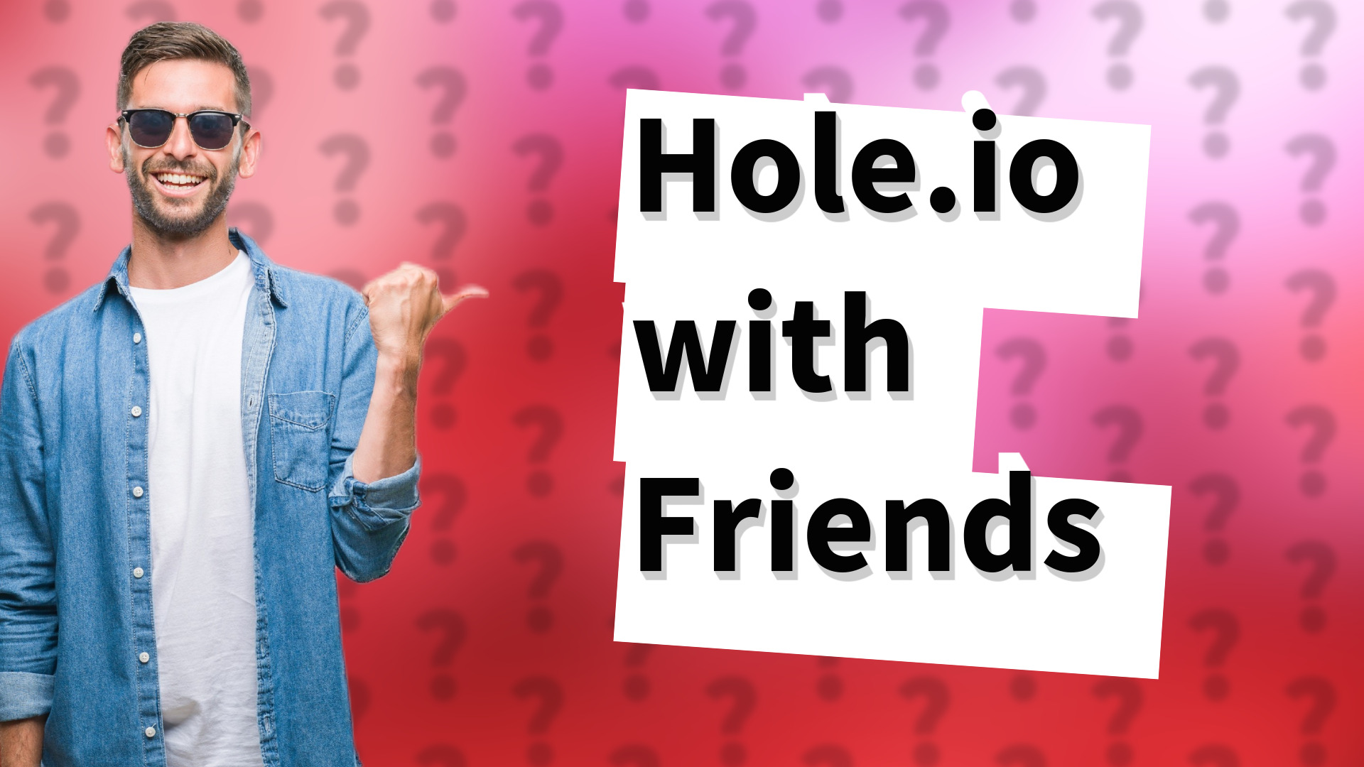 Hole.io with Friends