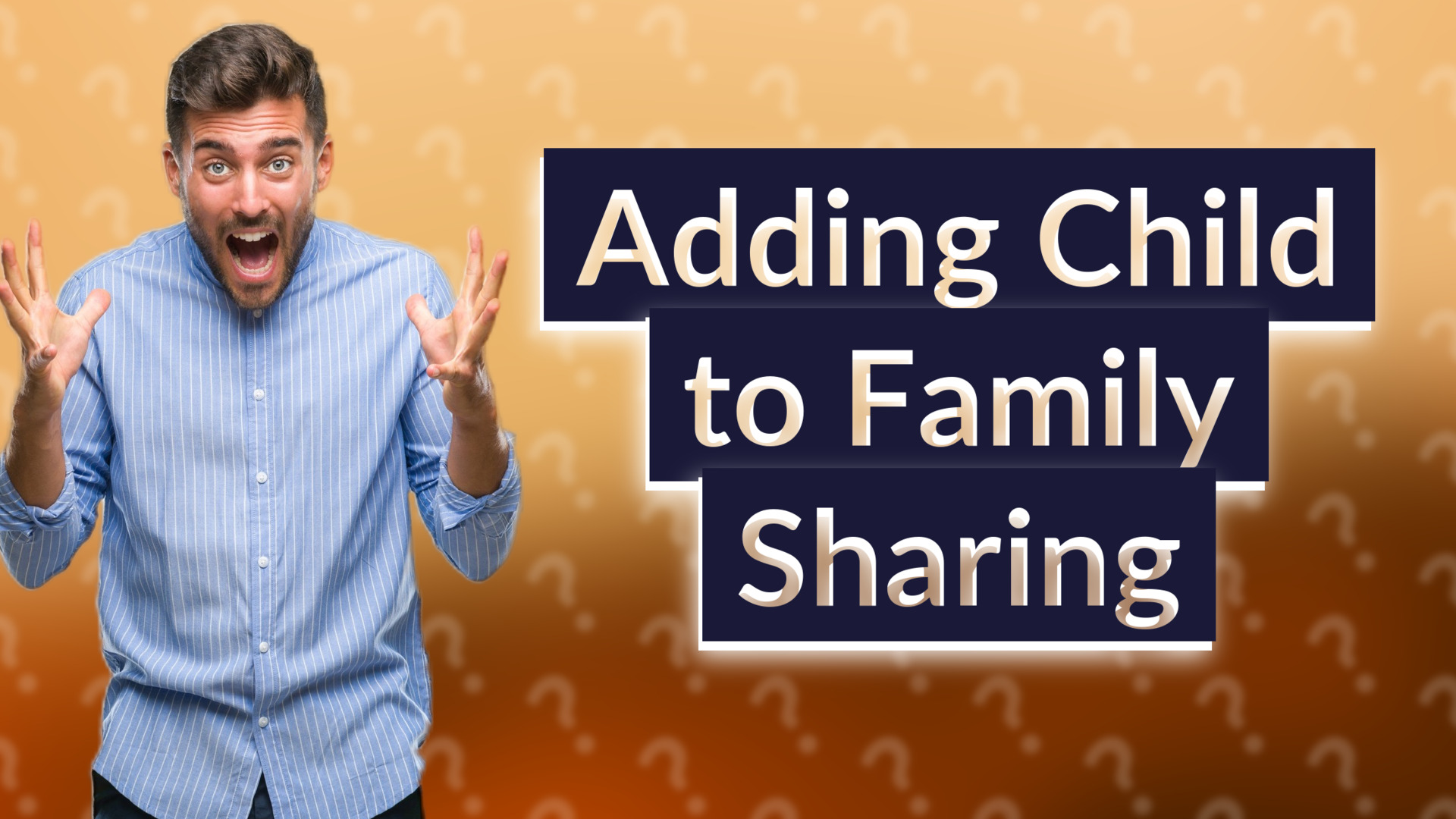 Adding Child to Family Sharing