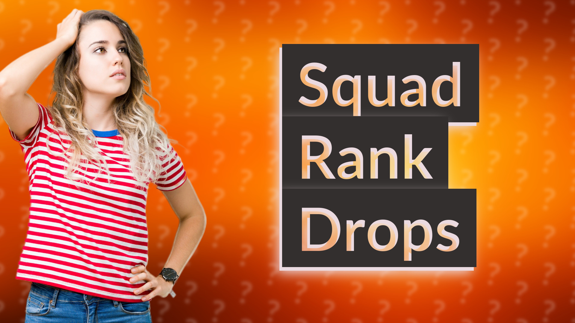 Squad Rank Drops