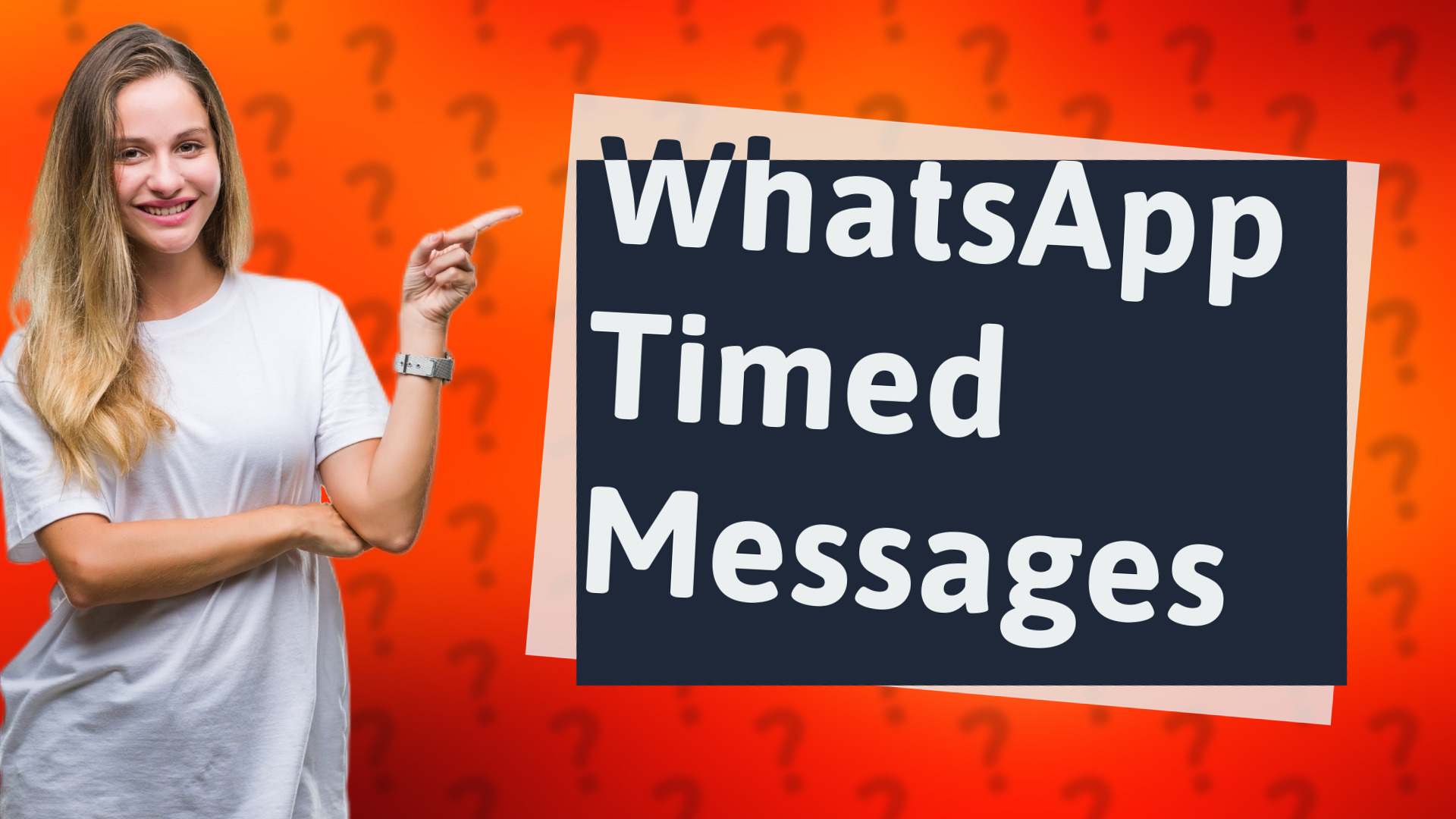 WhatsApp Timed Messages