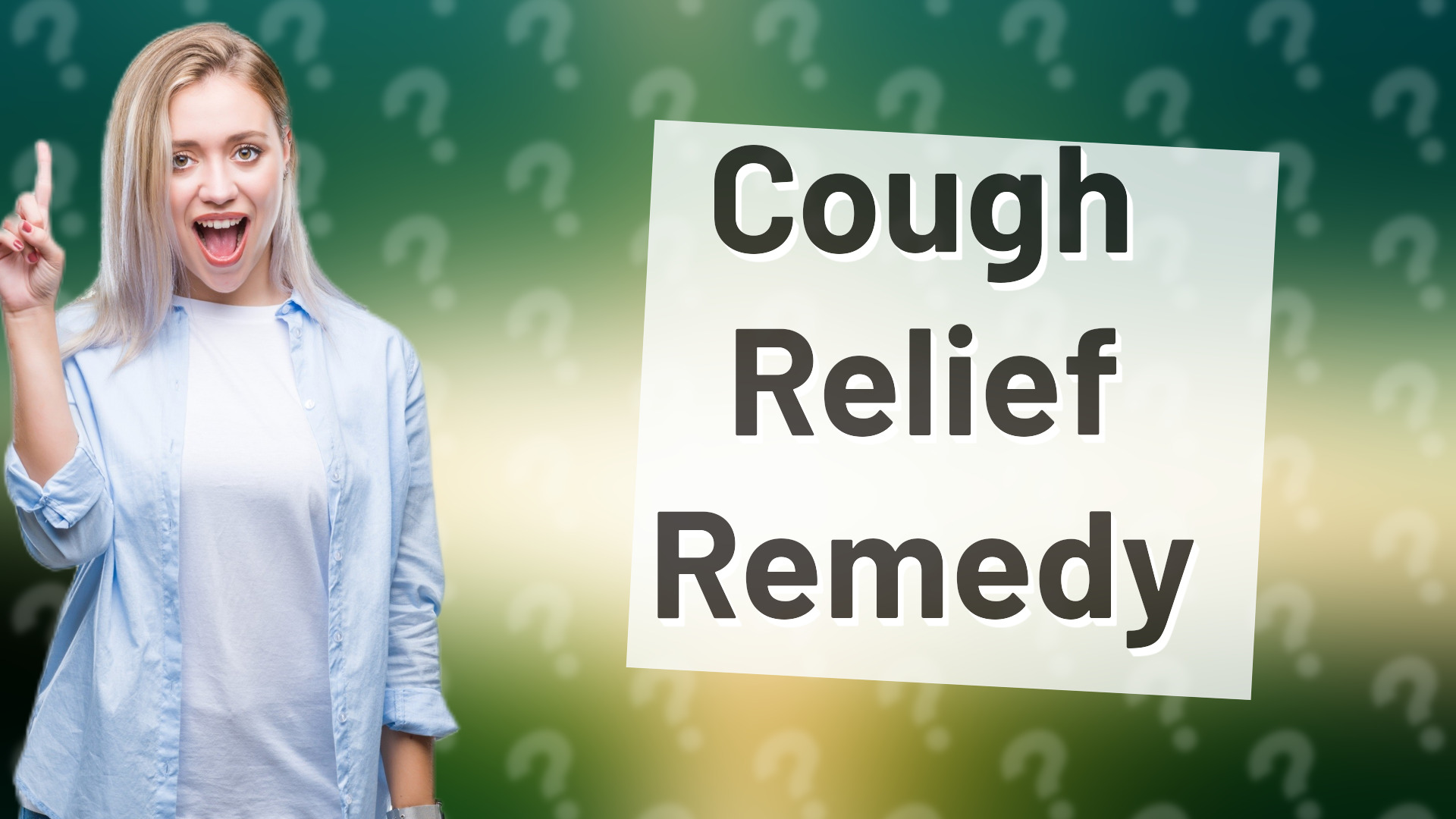 Cough Relief Remedy
