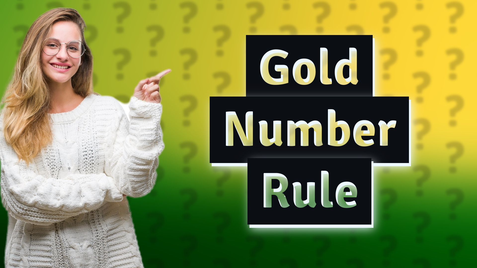 Gold Number Rule