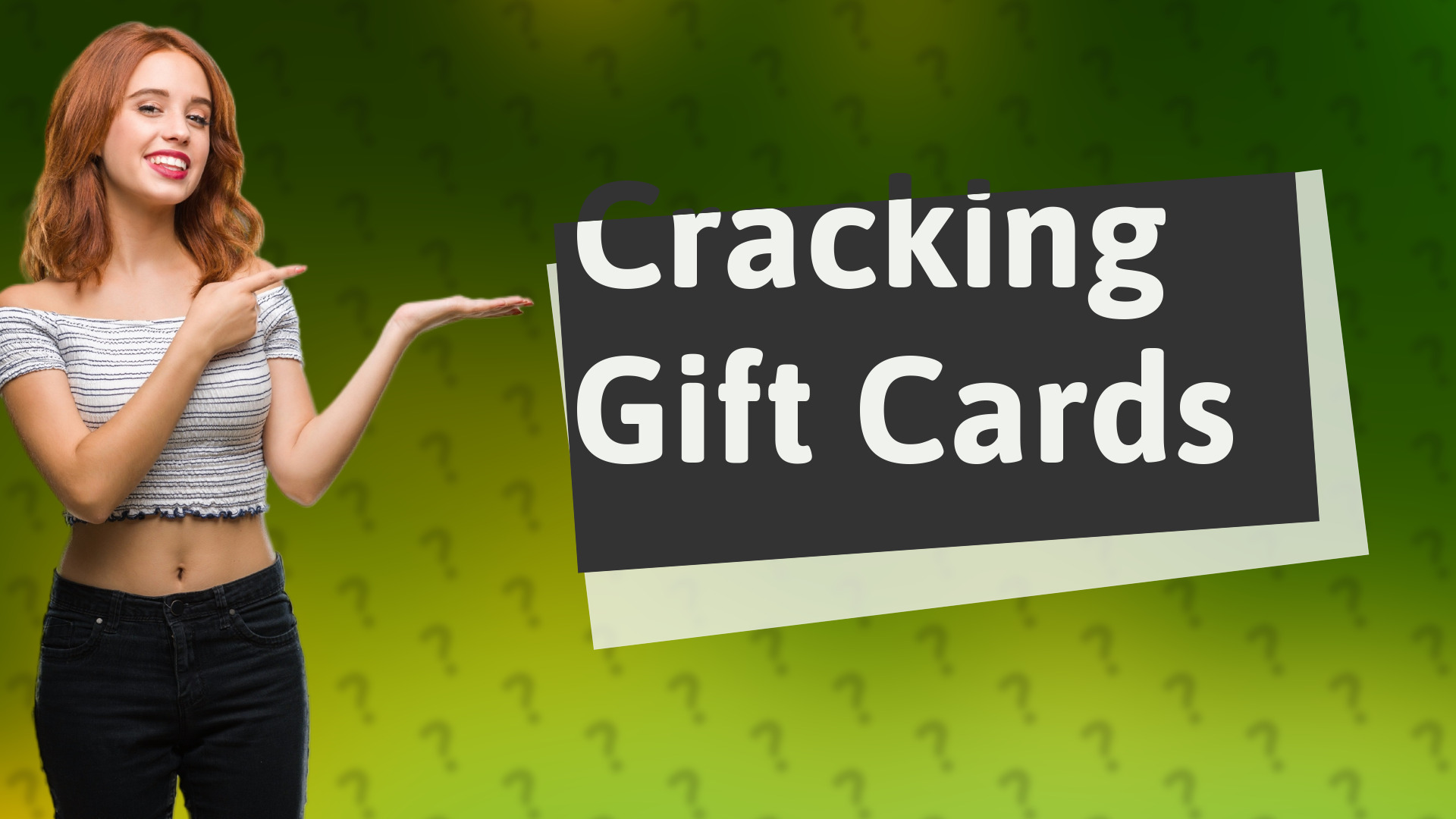 Cracking Gift Cards