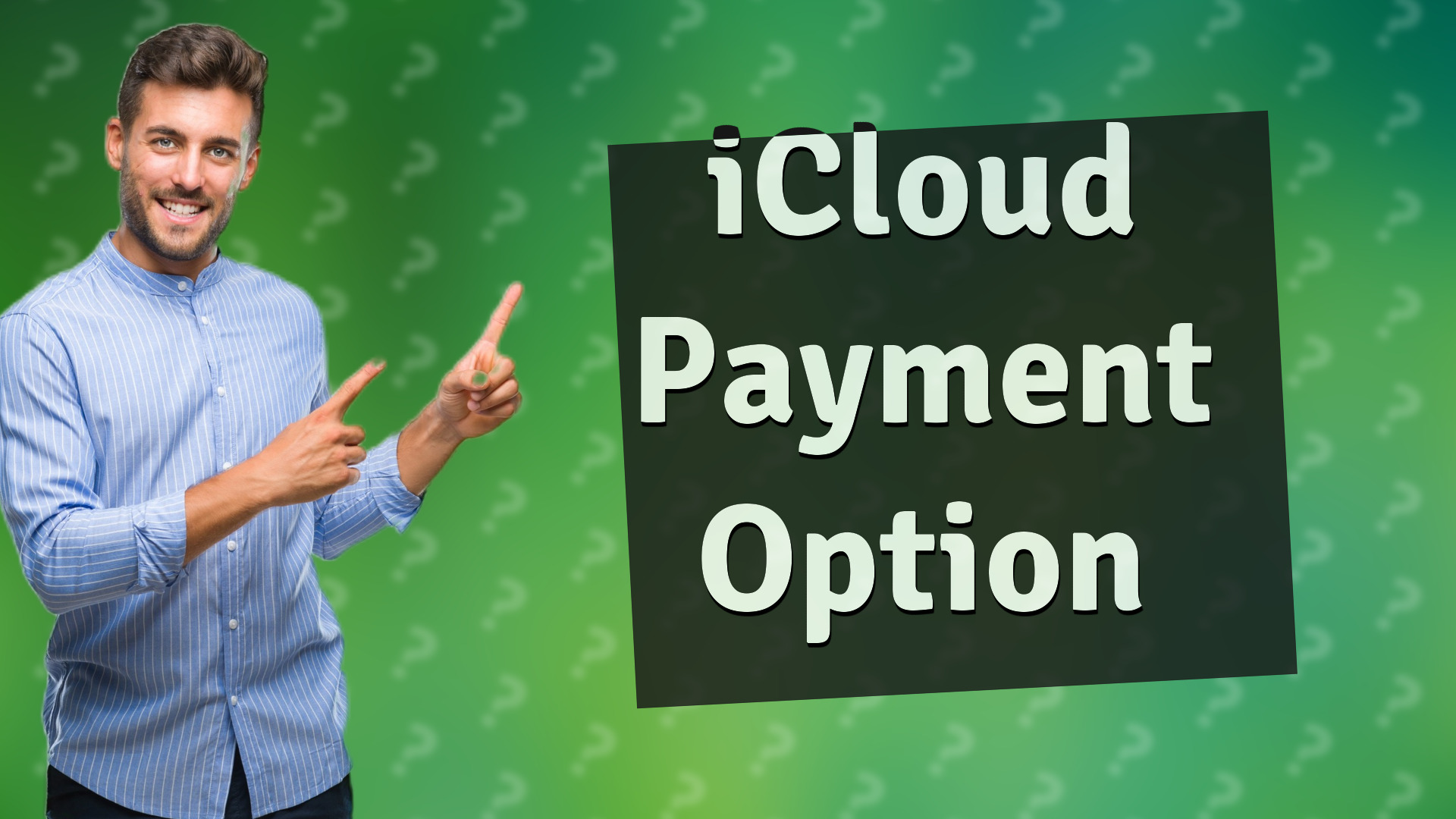 iCloud Payment Option