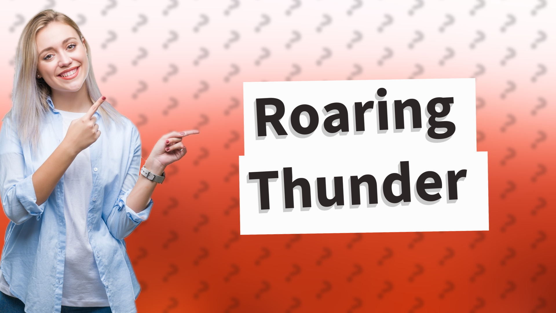 Roaring Thunder