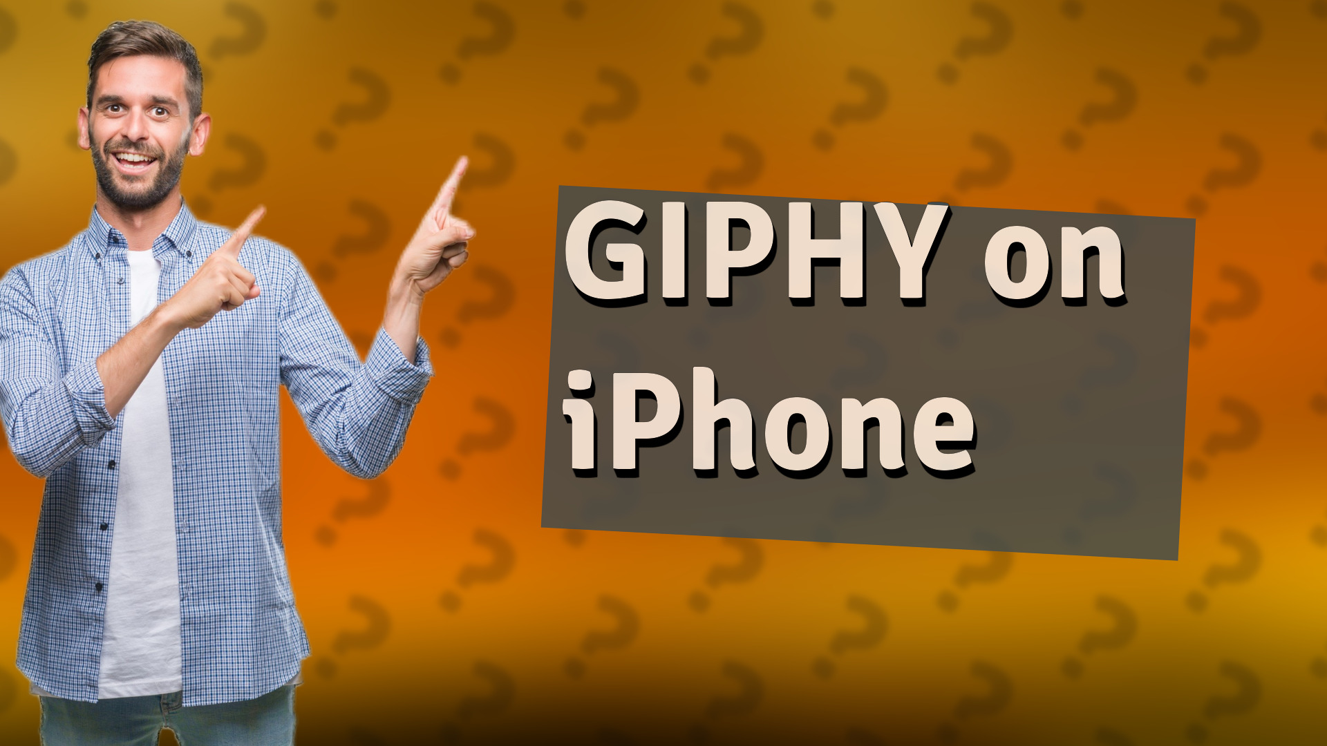 GIPHY on iPhone