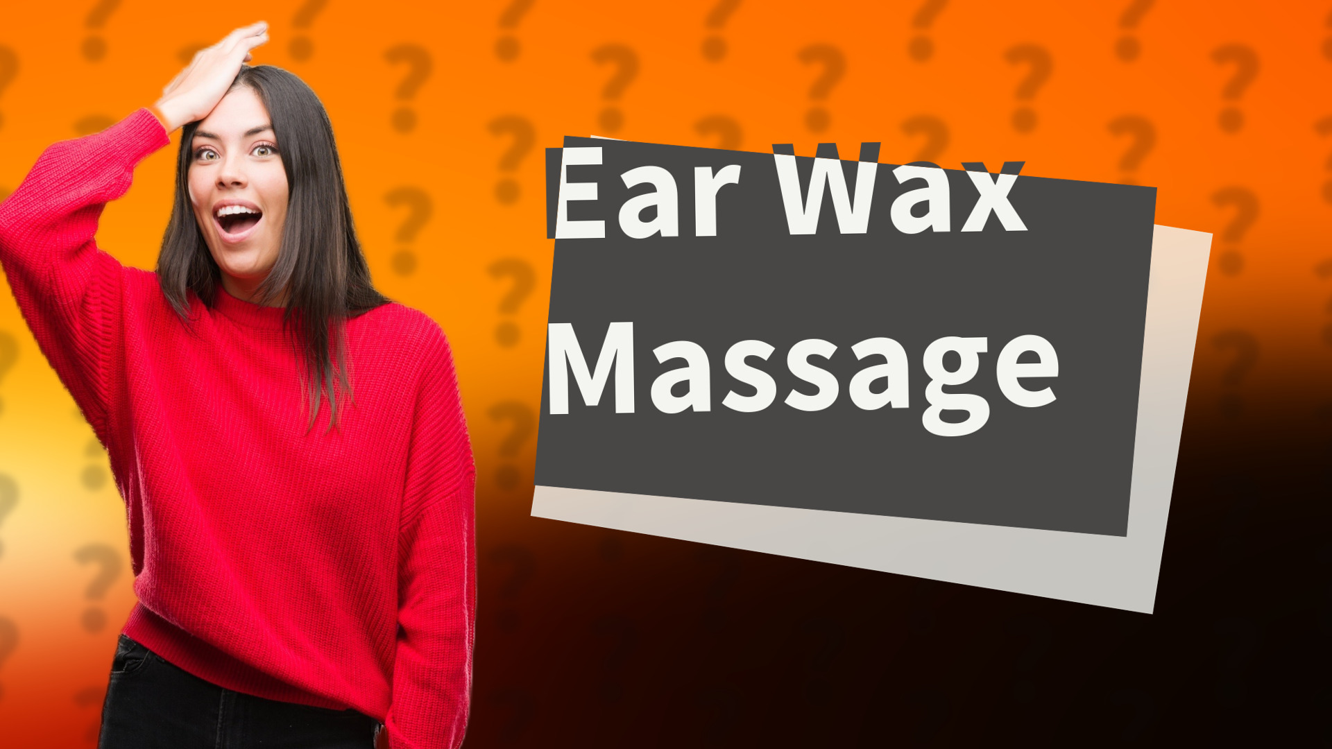 Ear Wax Massage