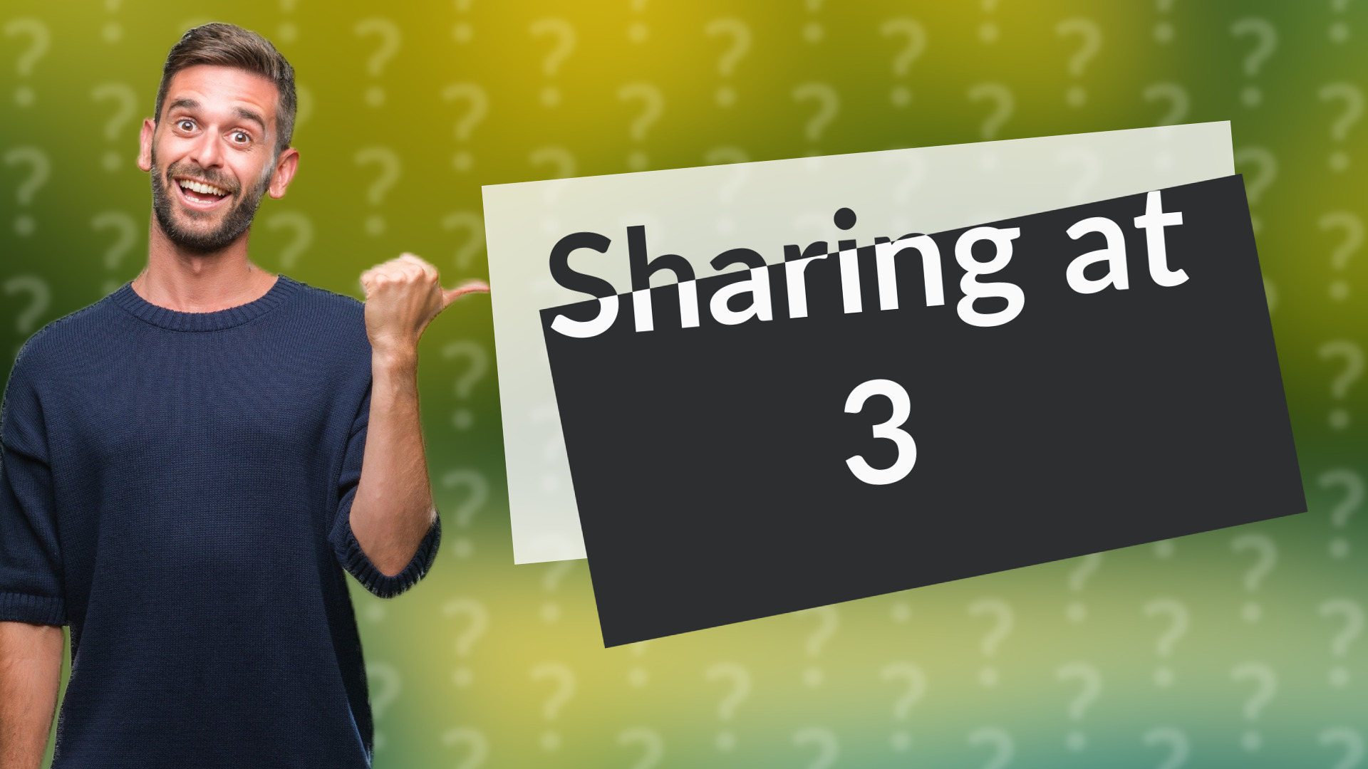 Sharing at 3