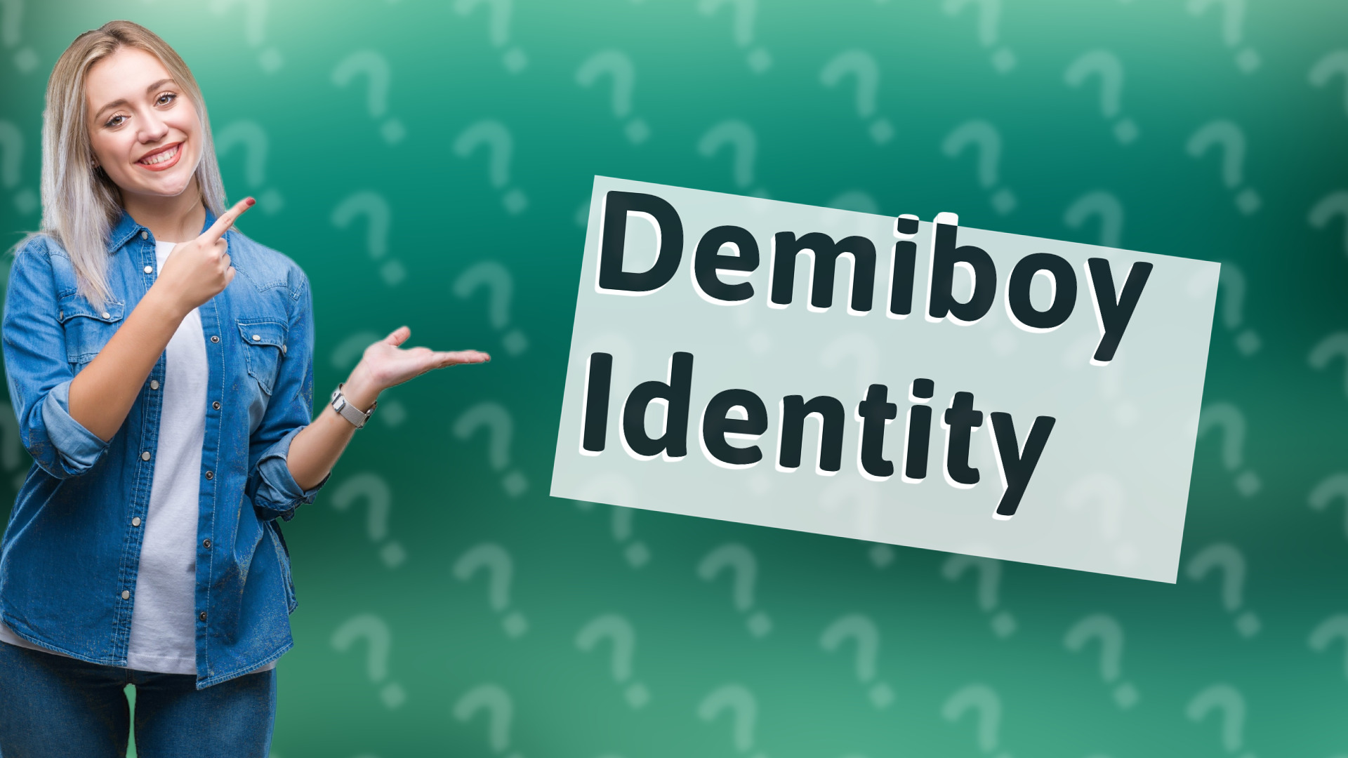 Demiboy Identity