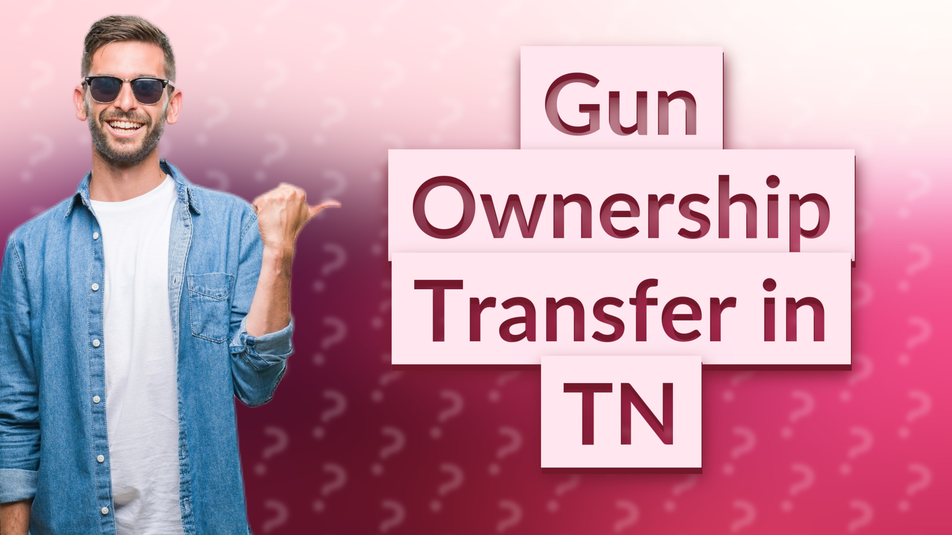 Gun Ownership Transfer in TN