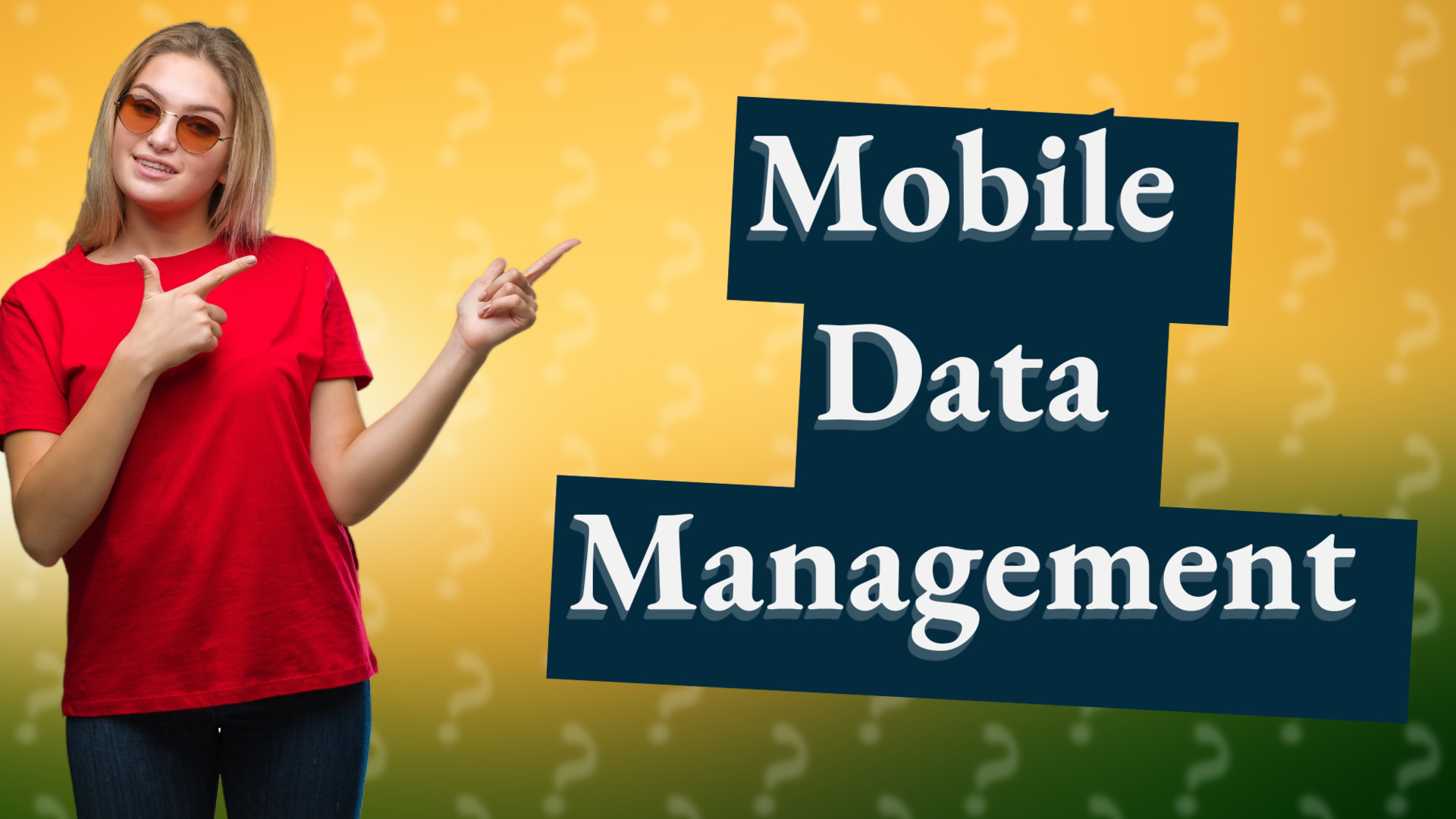 Mobile Data Management