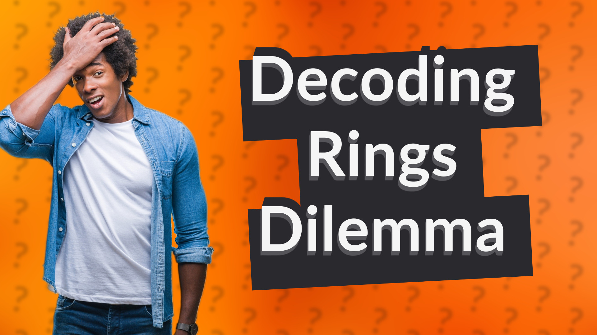 Decoding Rings Dilemma