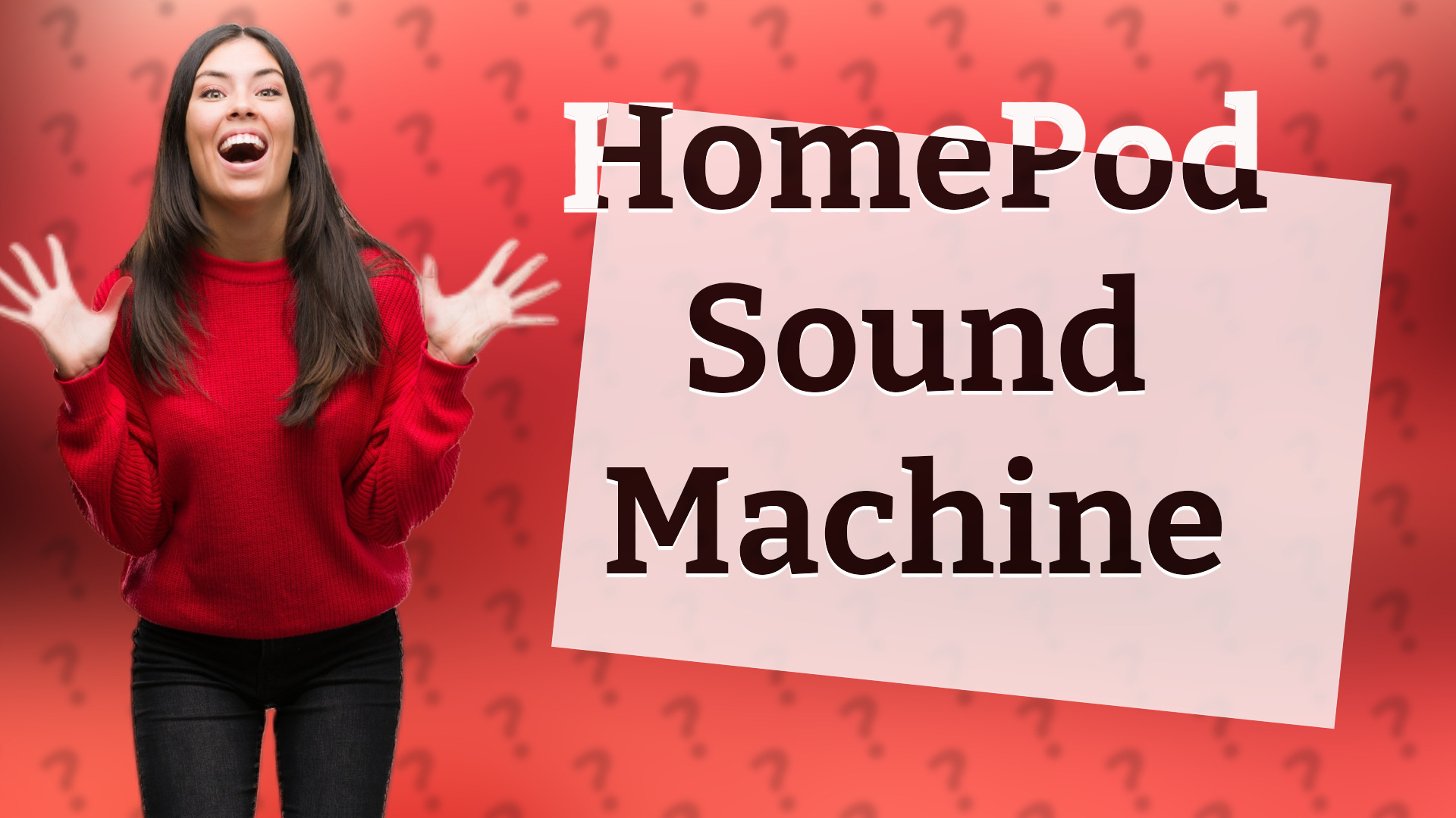HomePod Sound Machine