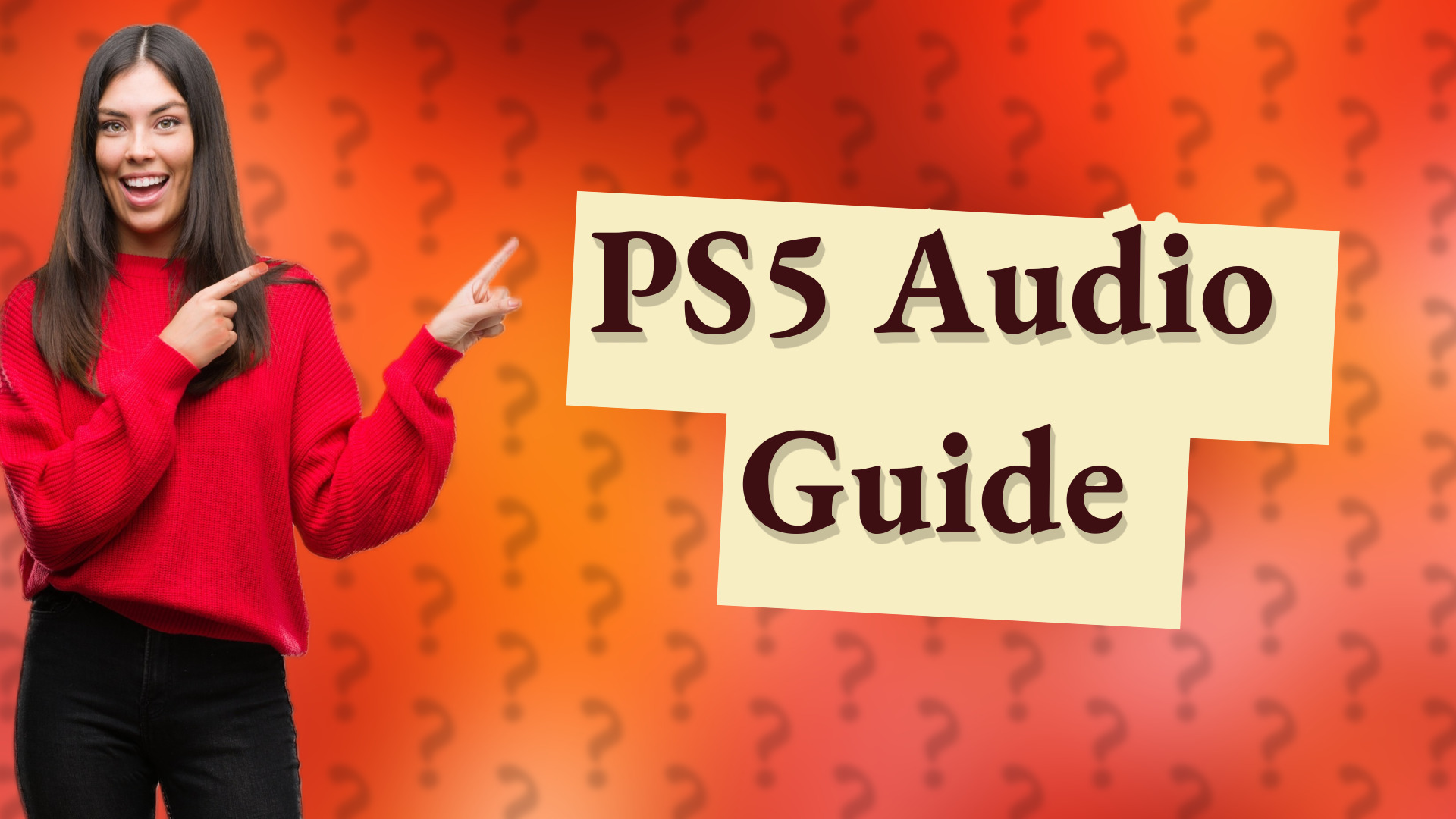 PS5 Audio Guide