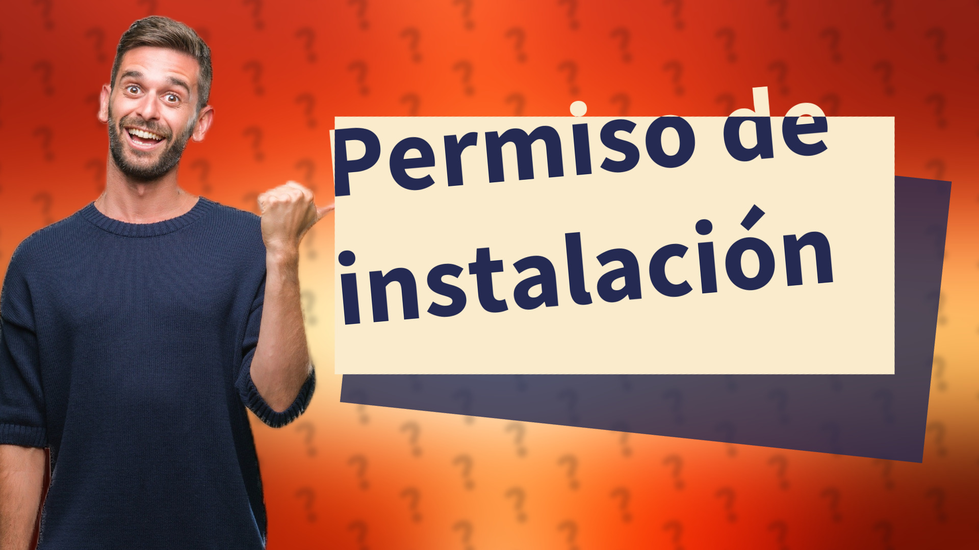 Permiso de instalación