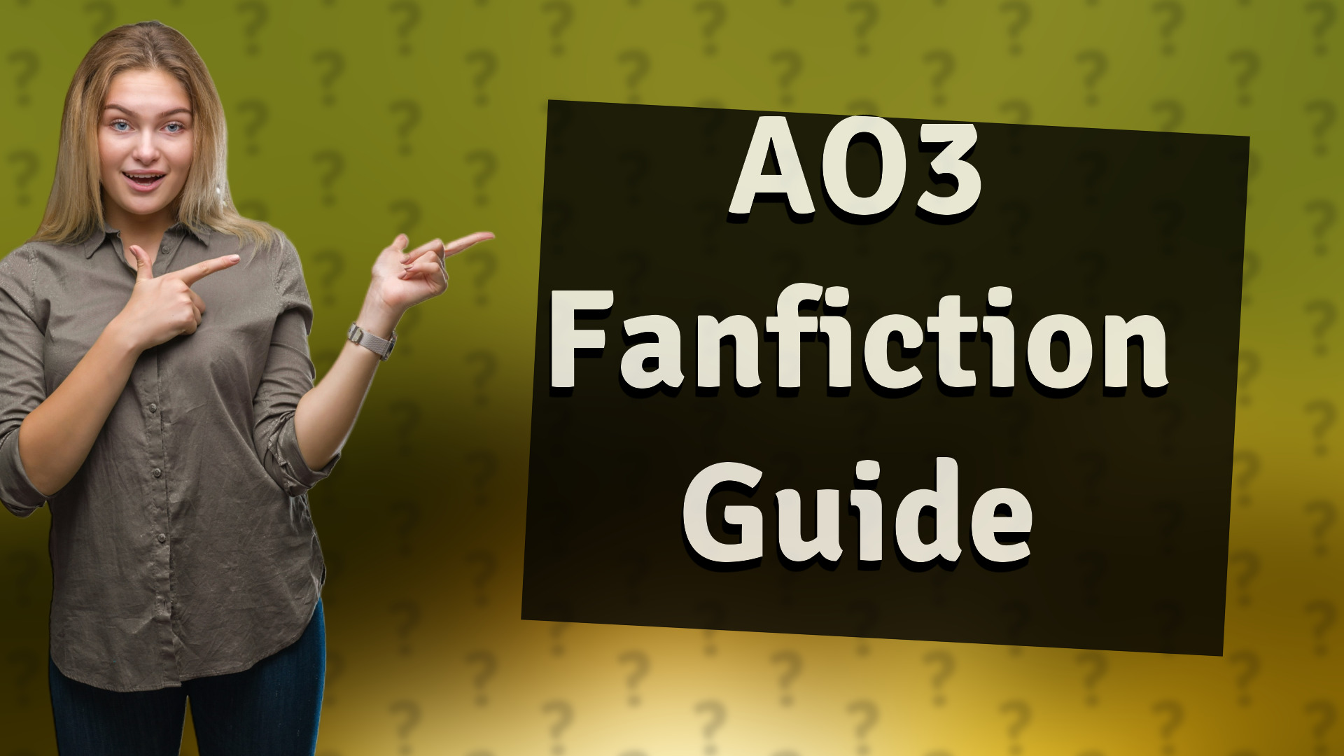 AO3 Fanfiction Guide