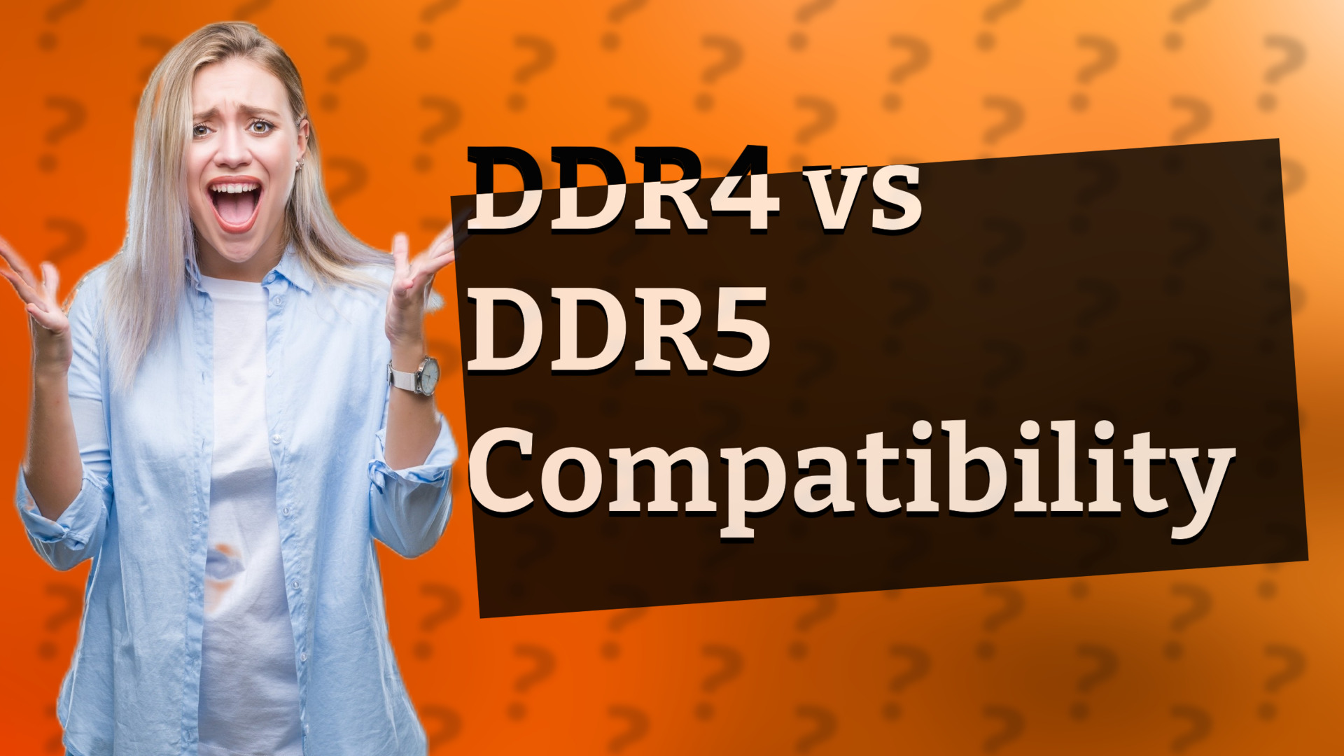 DDR4 vs DDR5 Compatibility