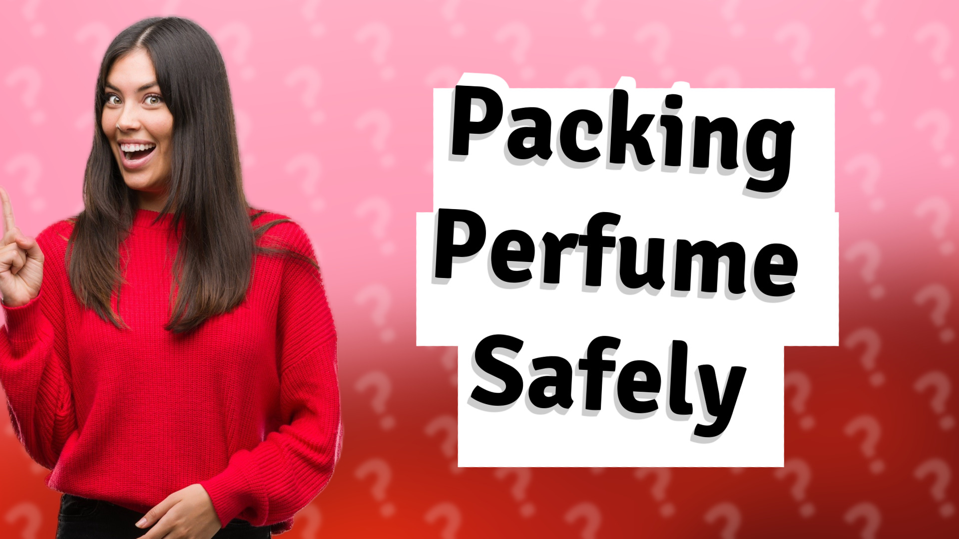 Packing Perfume Safely