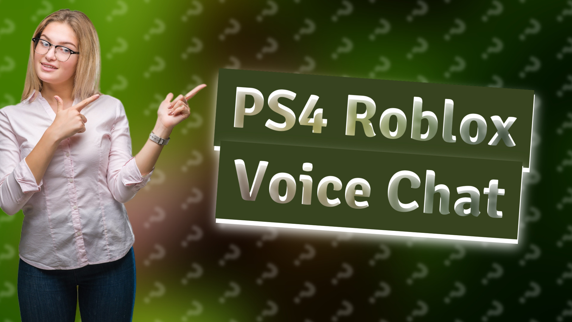 PS4 Roblox Voice Chat