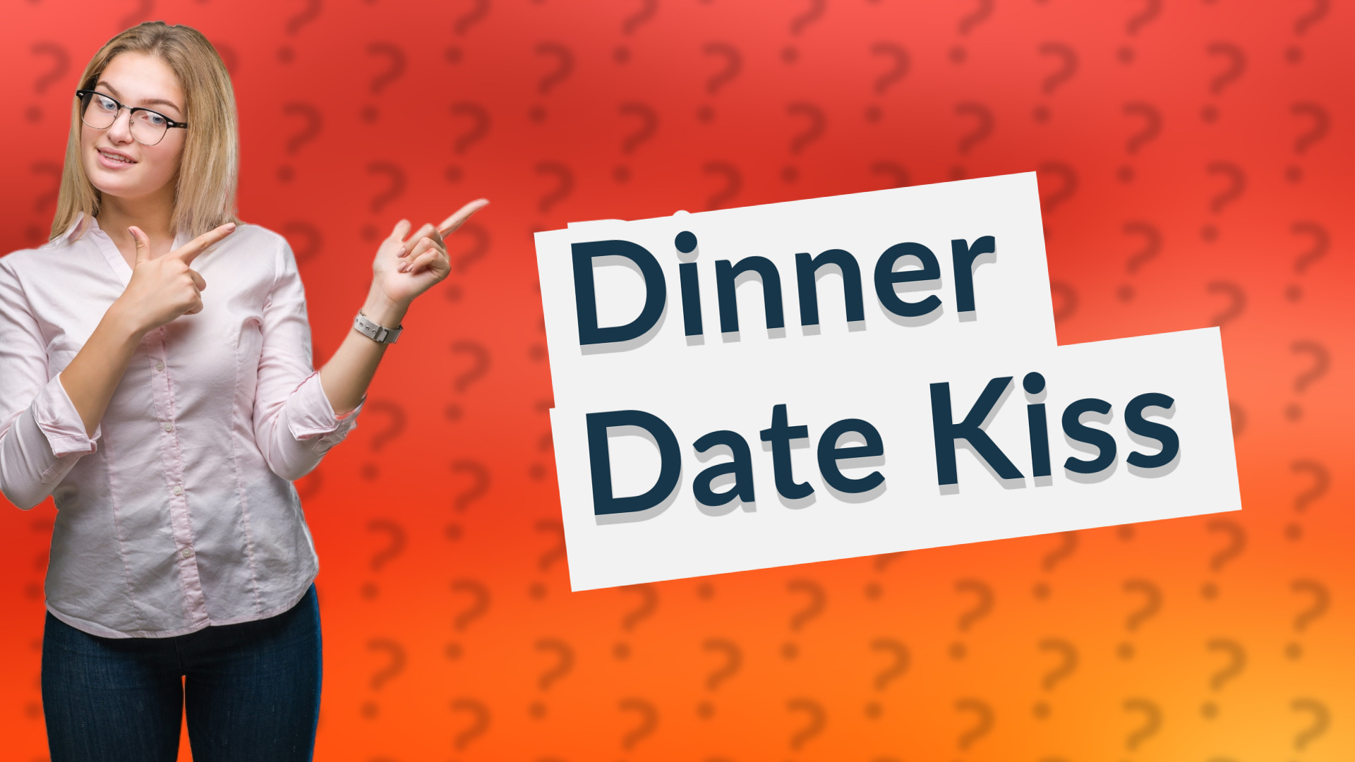 Dinner Date Kiss