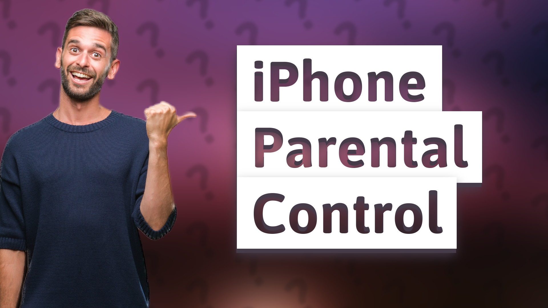 iPhone Parental Control