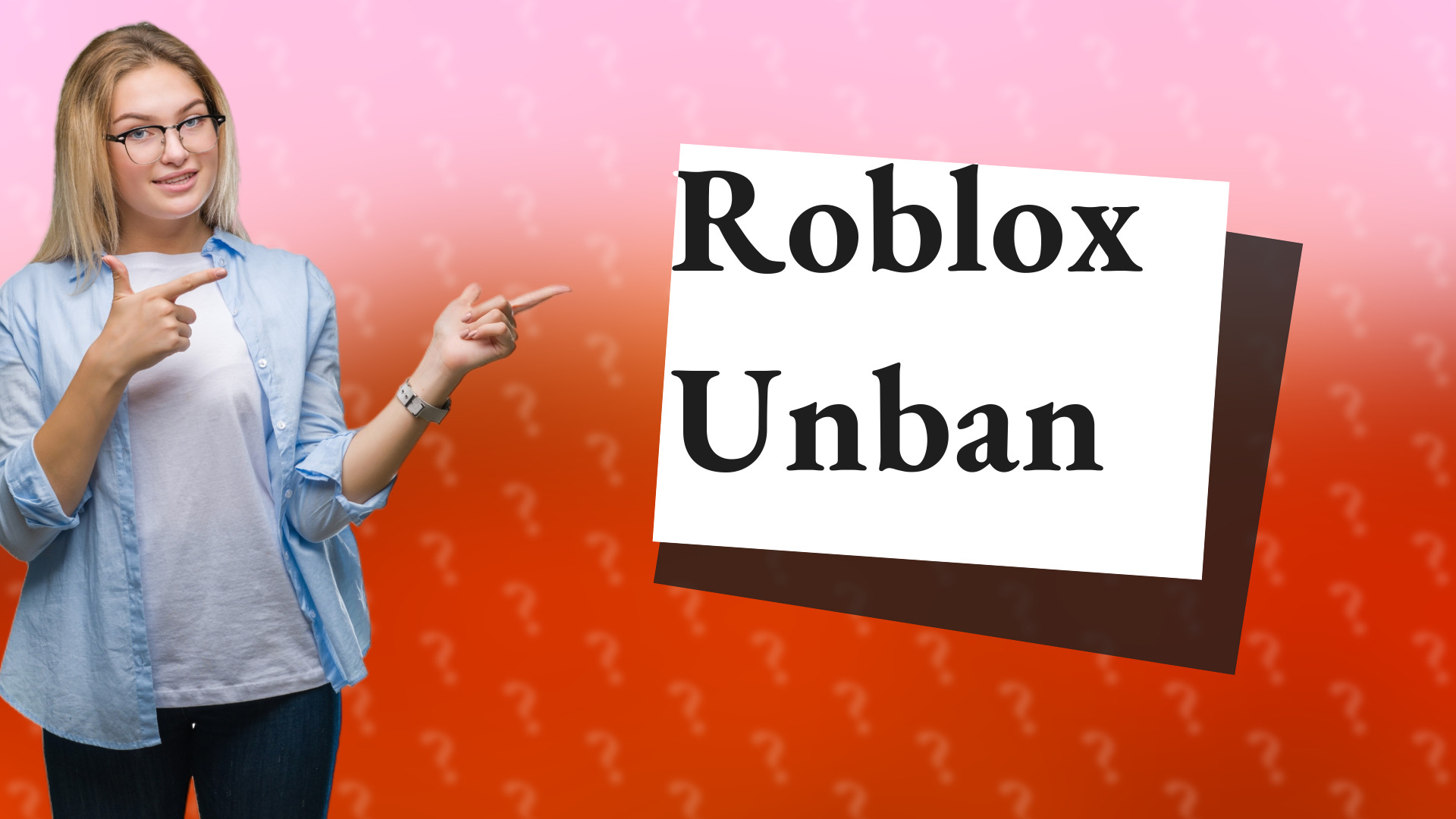 Roblox Unban