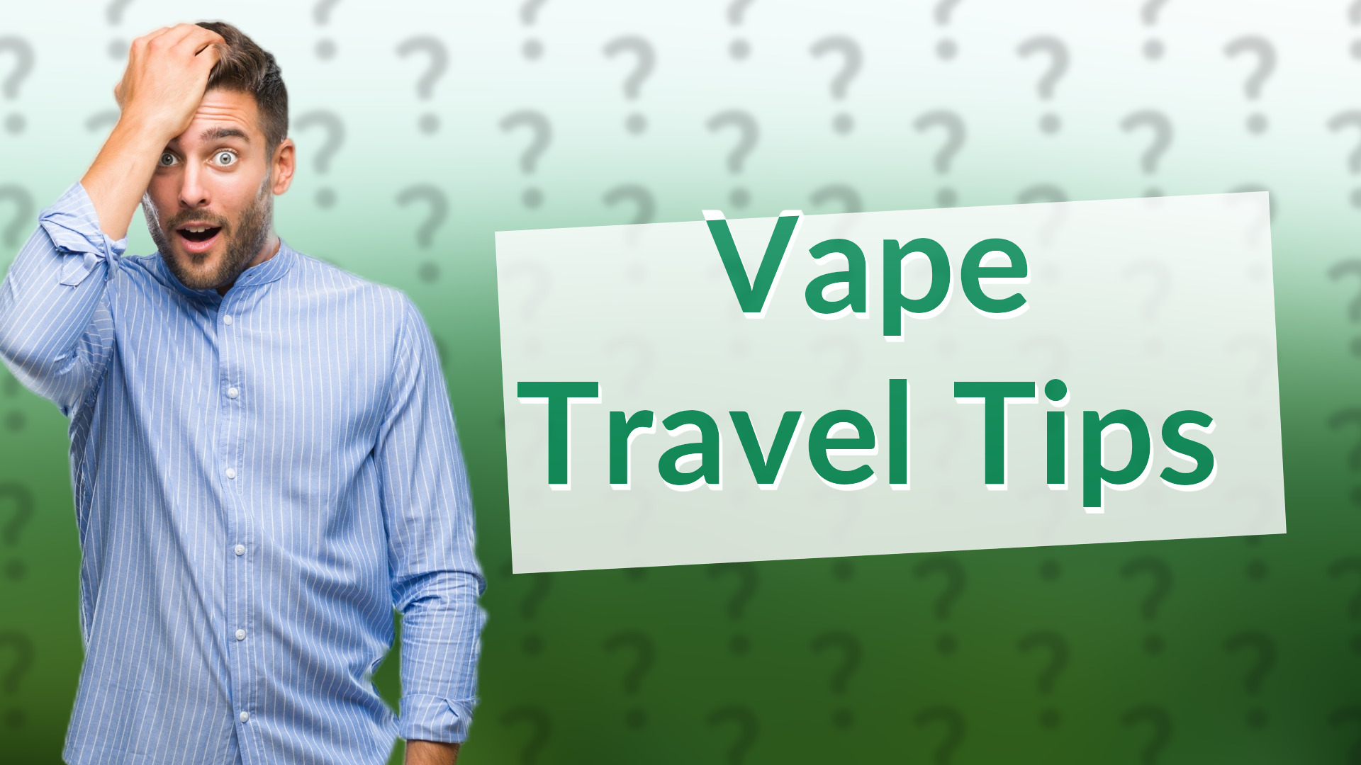 Vape Travel Tips