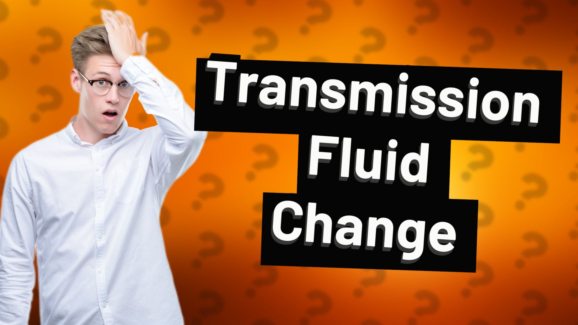 Transmission Fluid Change