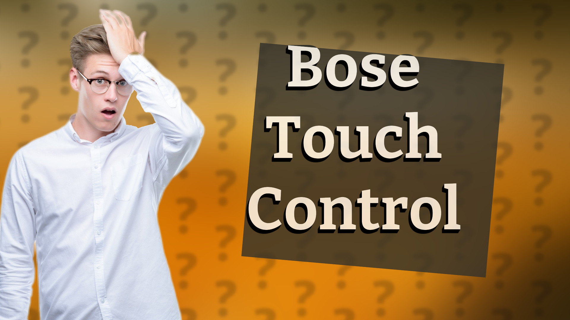 Bose Touch Control