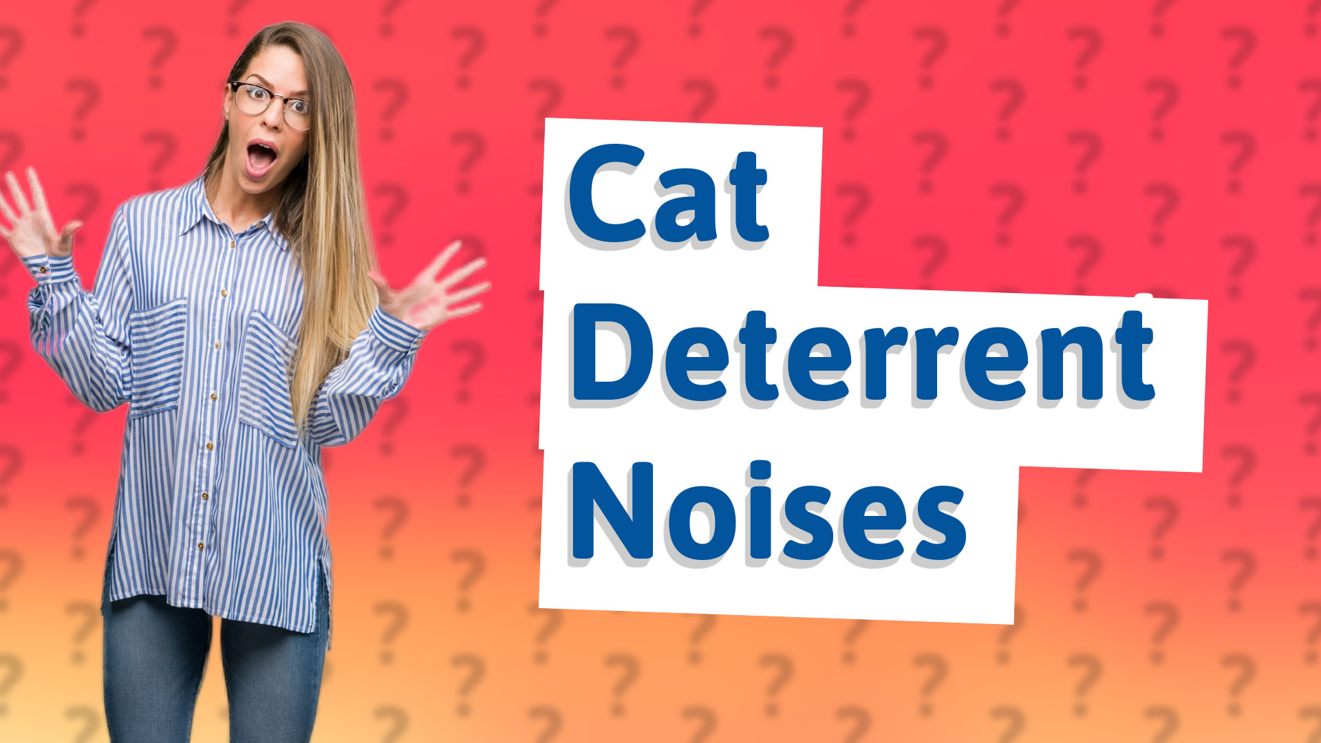 Cat Deterrent Noises