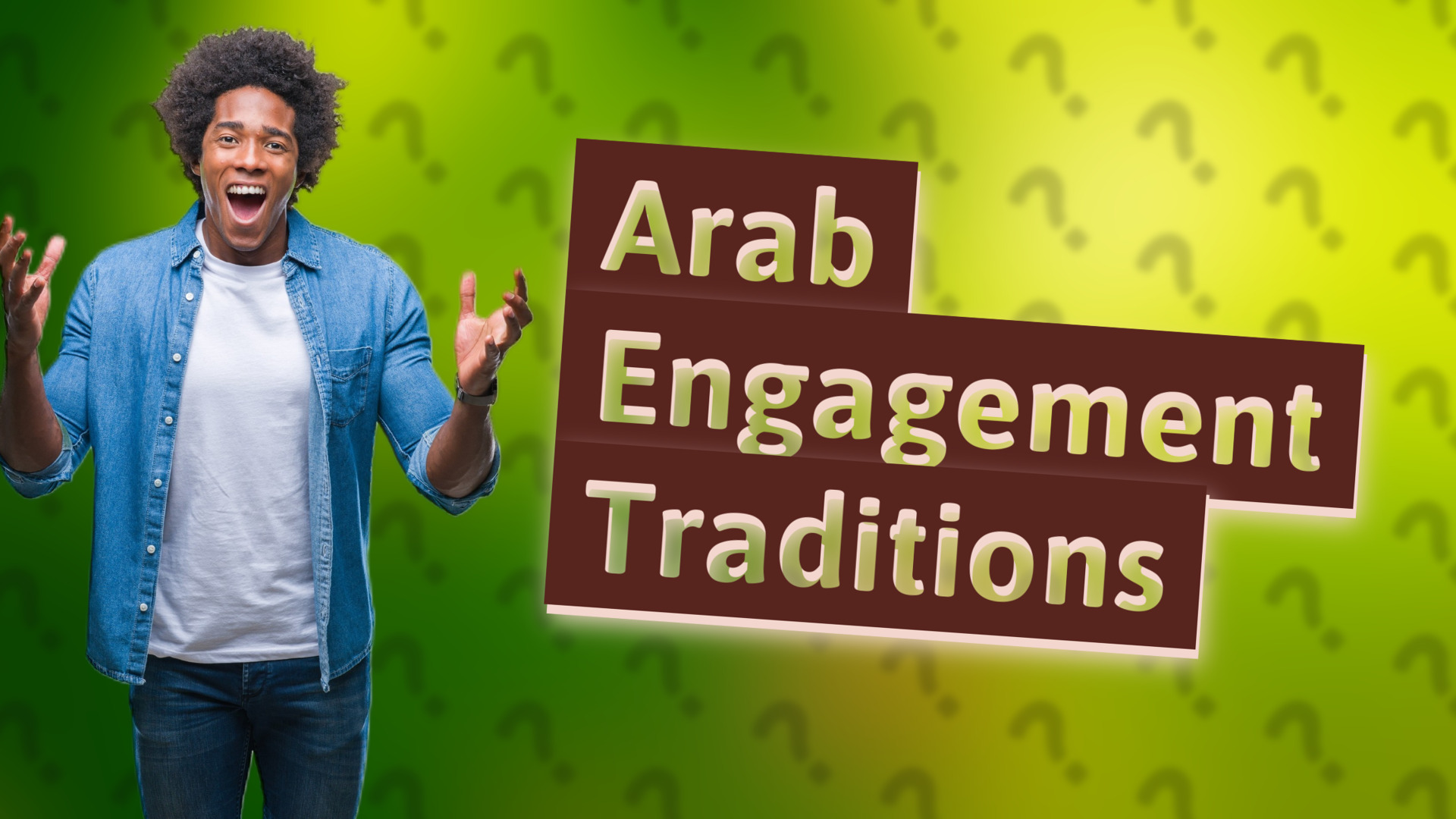 Arab Engagement Traditions