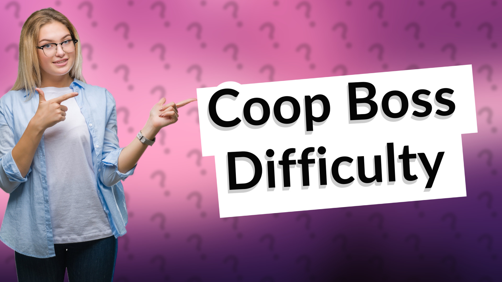 Coop Boss Difficulty