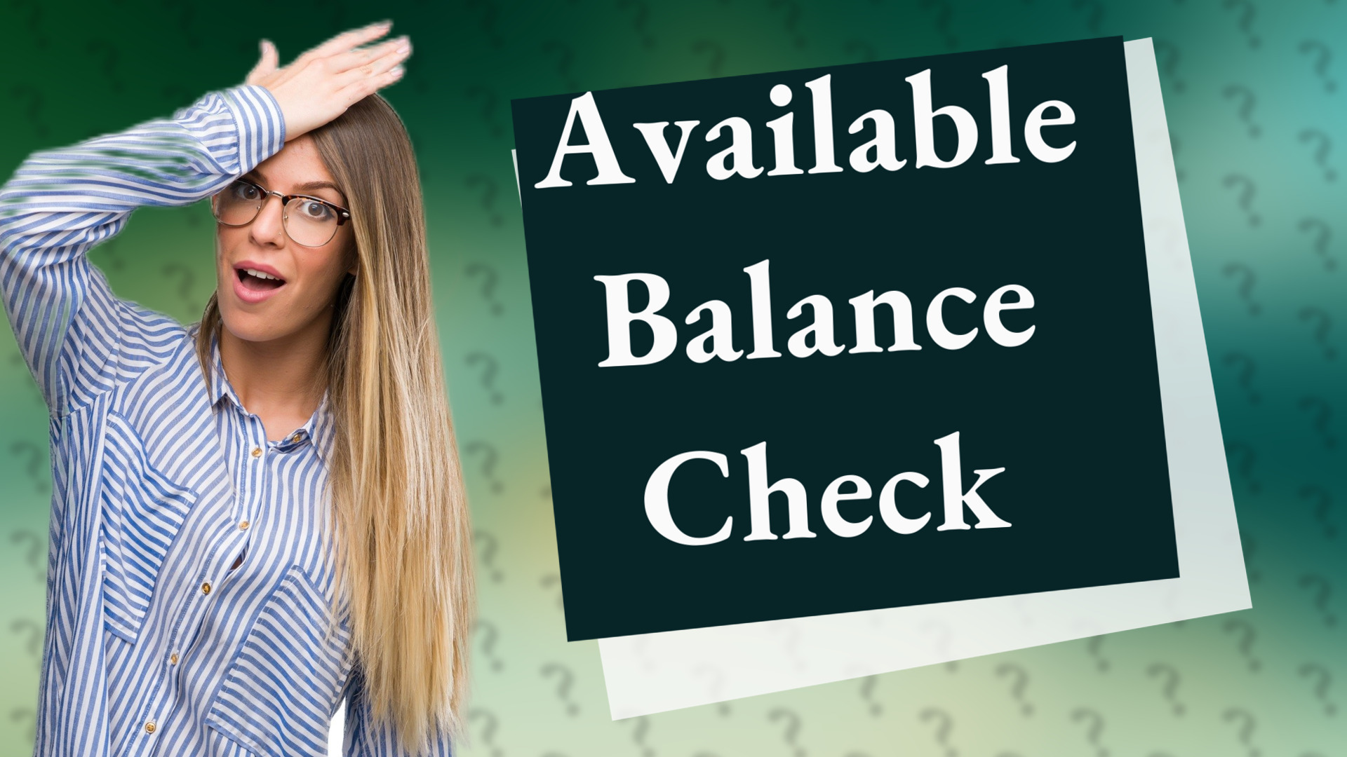 Available Balance Check