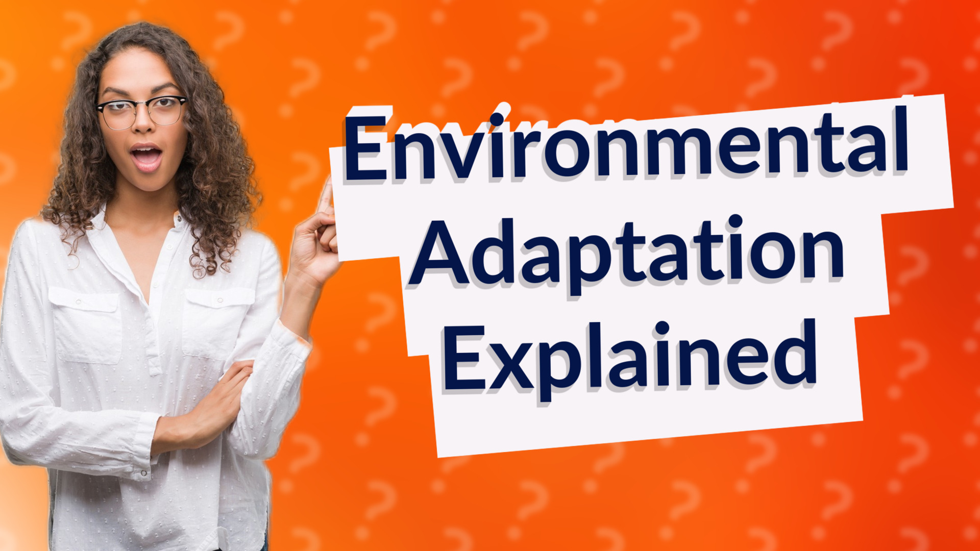 Environmental Adaptation Explained