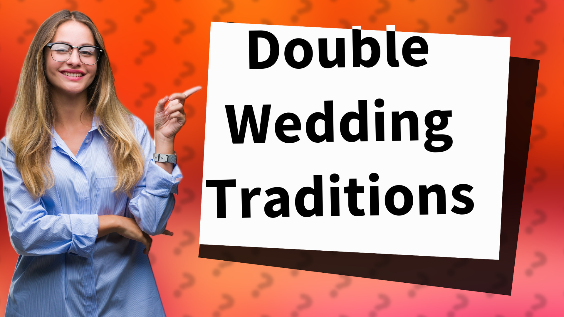 Double Wedding Traditions
